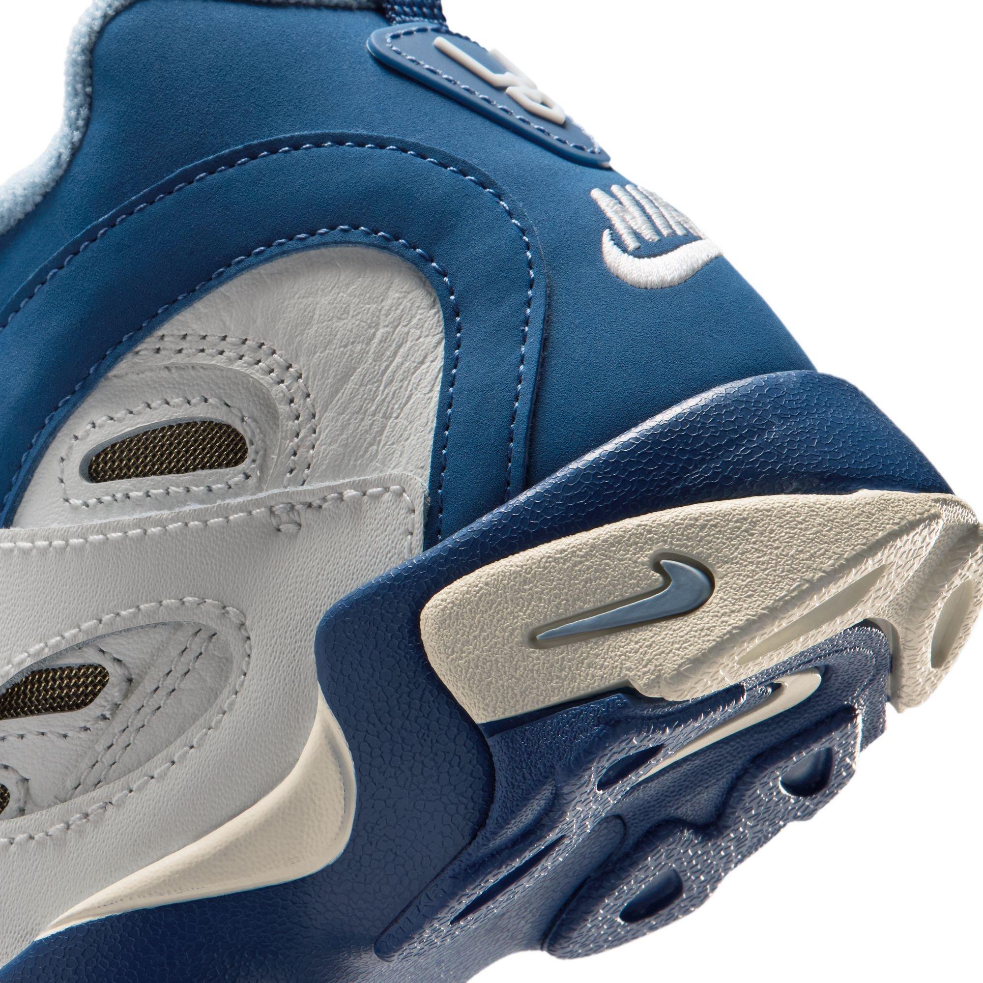 Nike Air Diamond Turf II "Royals" Preschool Kids' Shoe - SAIL/MYSTIC NAVY/BLUE GREY/METALLIC GOLD Thumbnail View 6