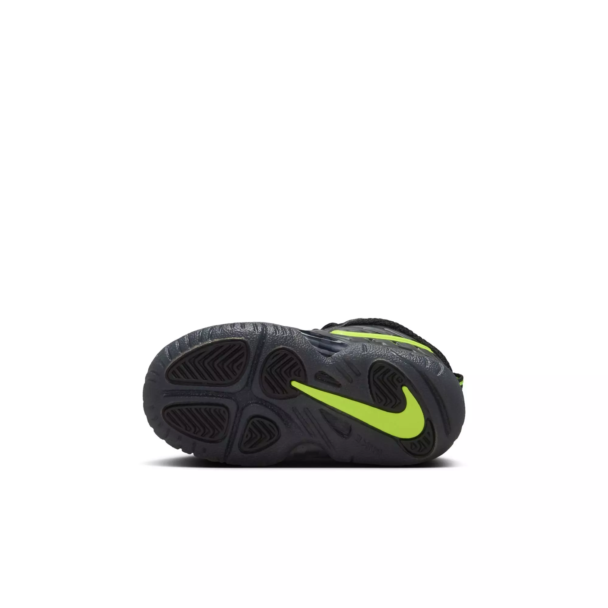 Nike Air Foamposite Pro "Voltage" Toddler Kids' Shoe - BLACK/YELLOW
