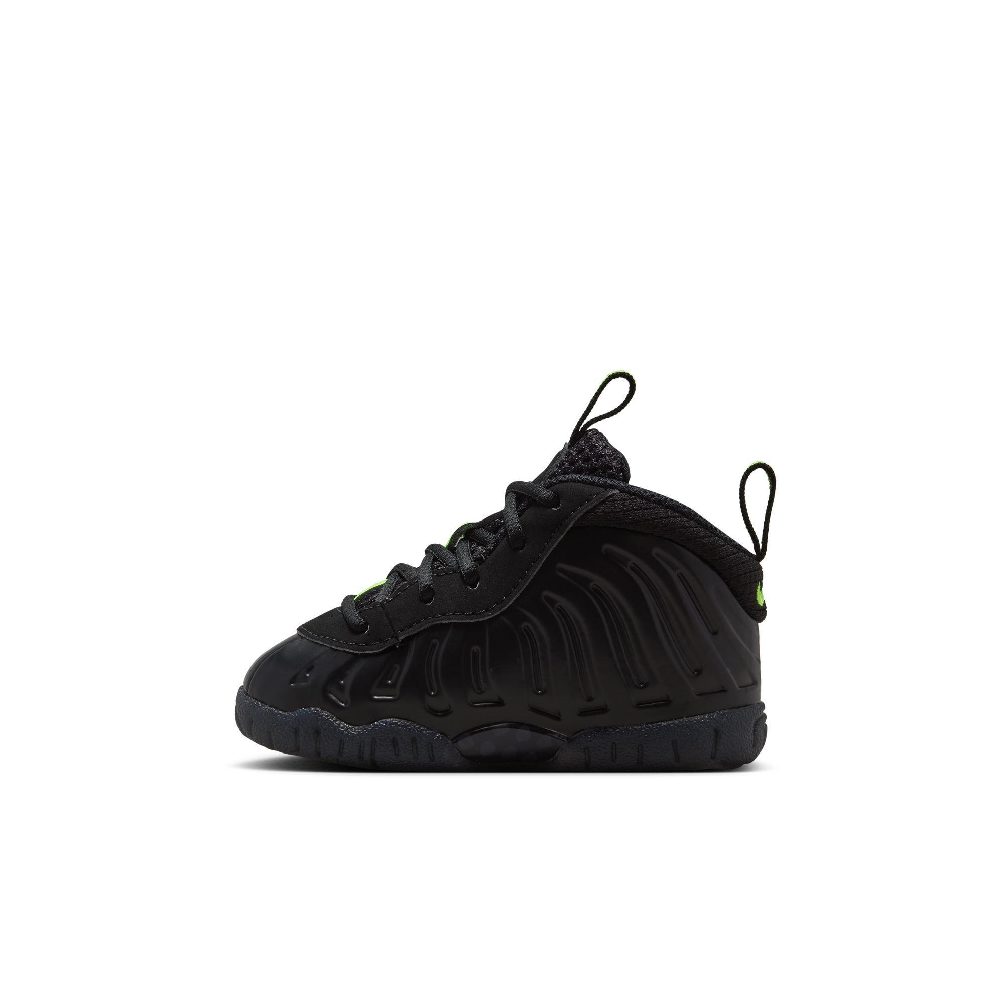 Nike Air Foamposite Pro "Voltage" Toddler Kids' Shoe - BLACK/YELLOW Thumbnail View 7