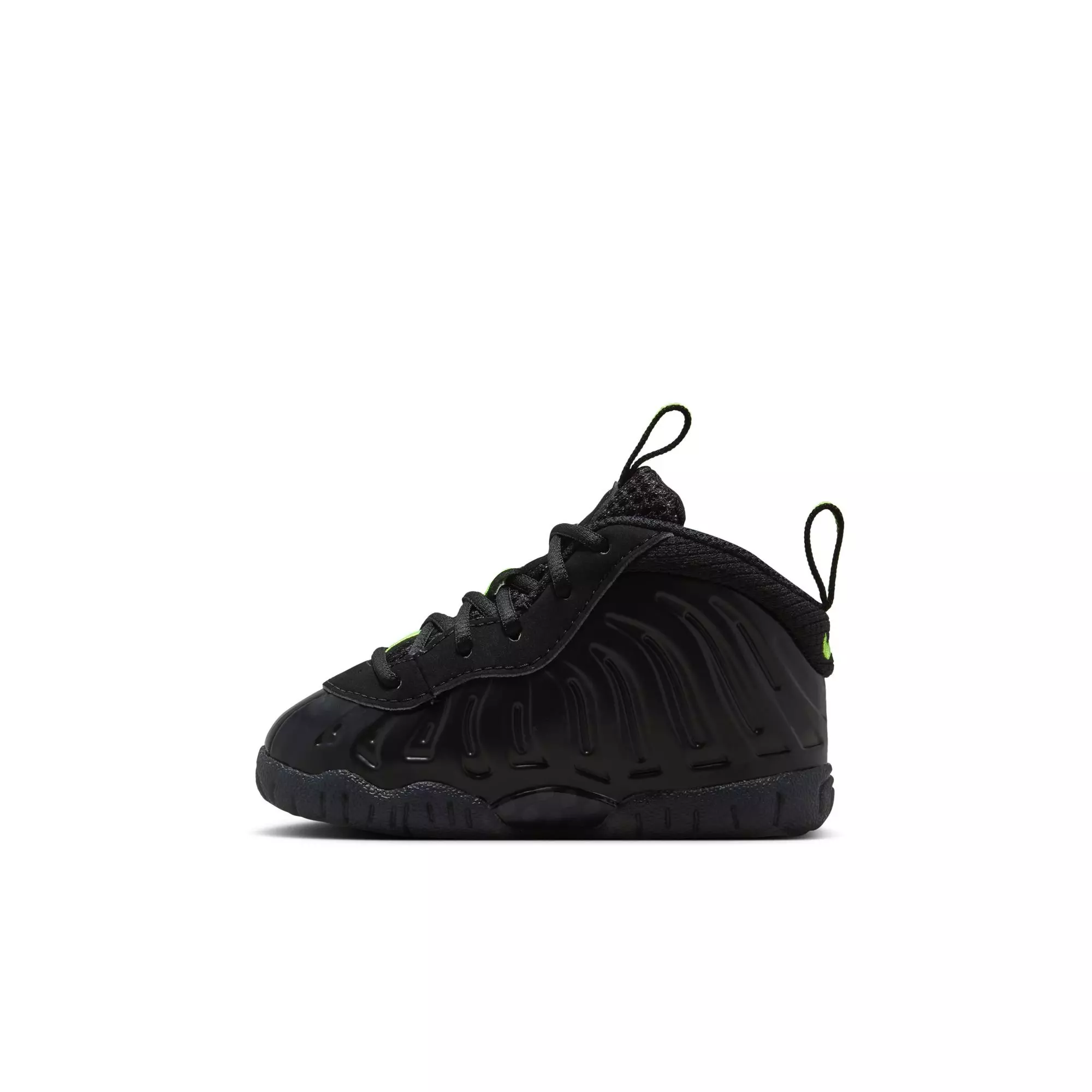 Nike Air Foamposite Pro "Voltage" Toddler Kids' Shoe - BLACK/YELLOW
