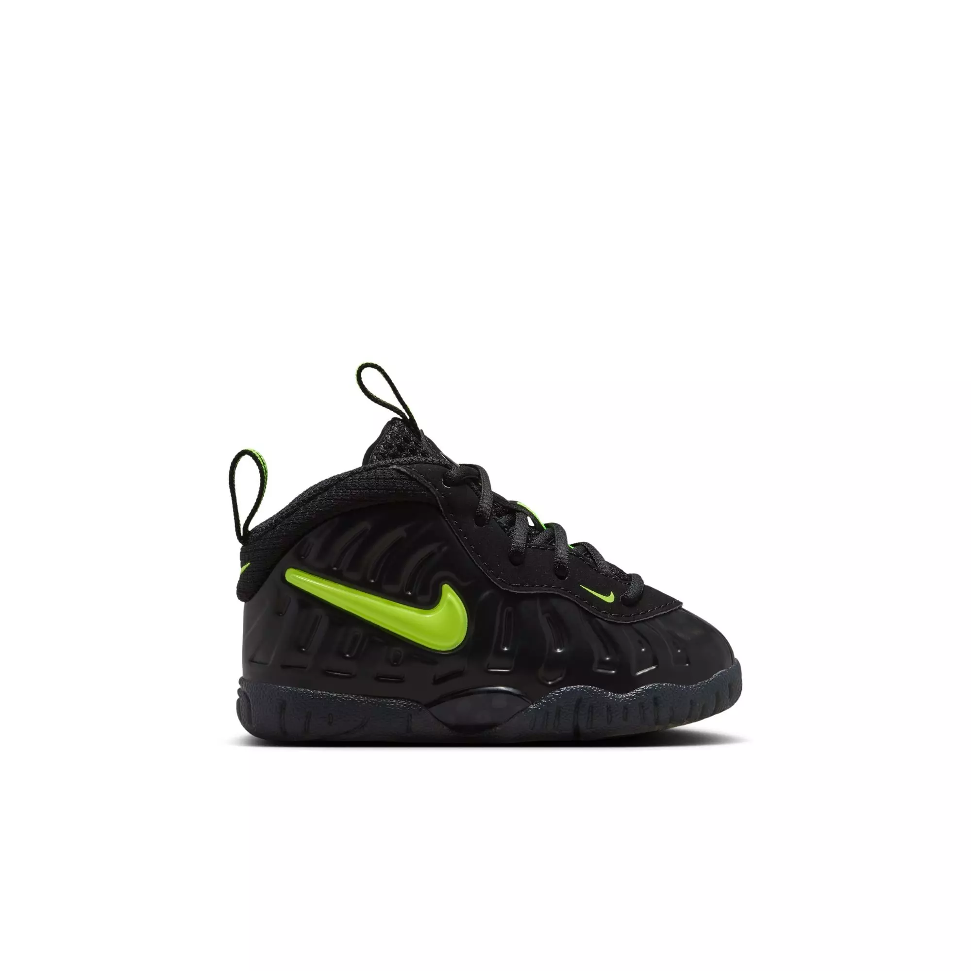 Nike Air Foamposite Pro "Voltage" Toddler Kids' Shoe - BLACK/YELLOW