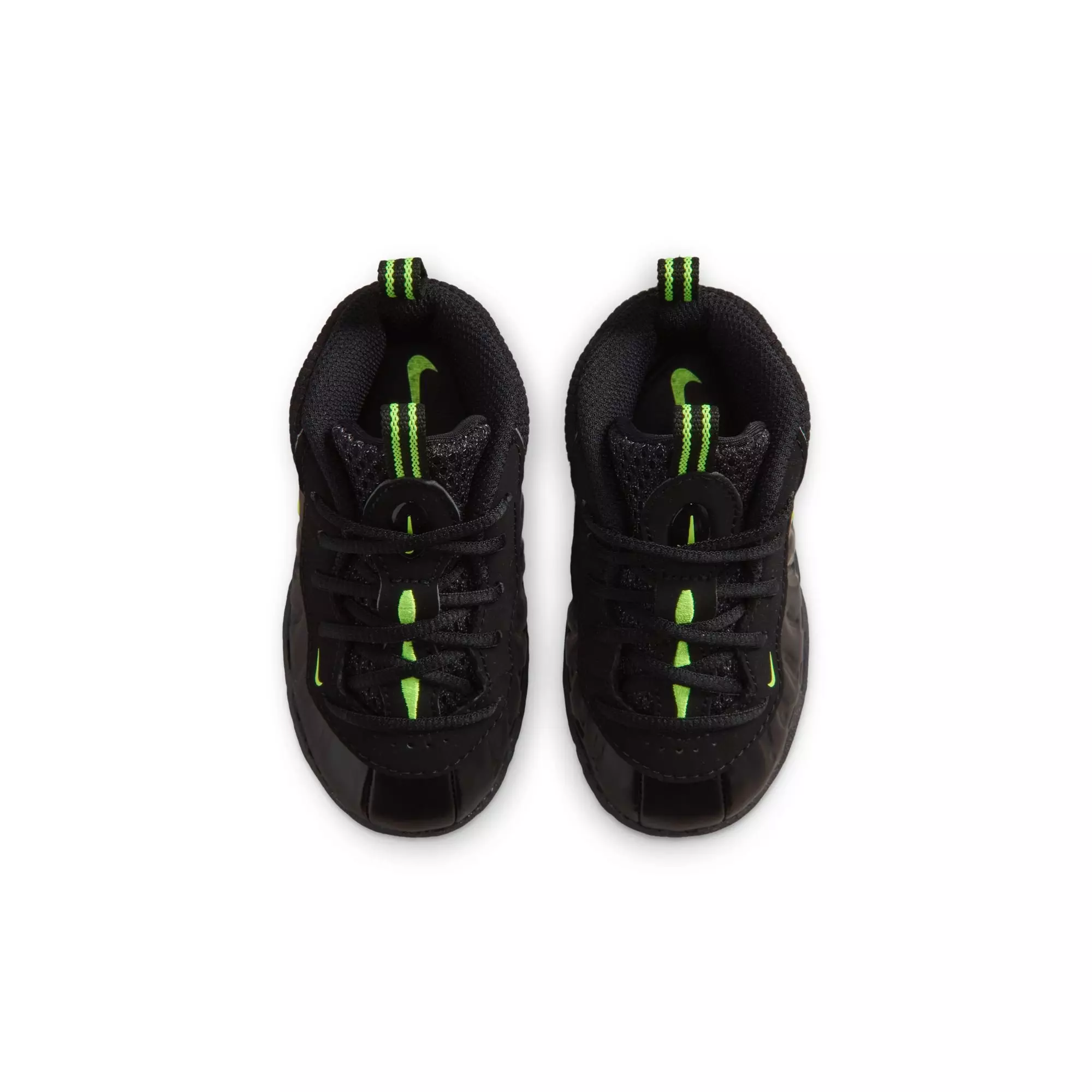 Nike Air Foamposite Pro "Voltage" Toddler Kids' Shoe - BLACK/YELLOW