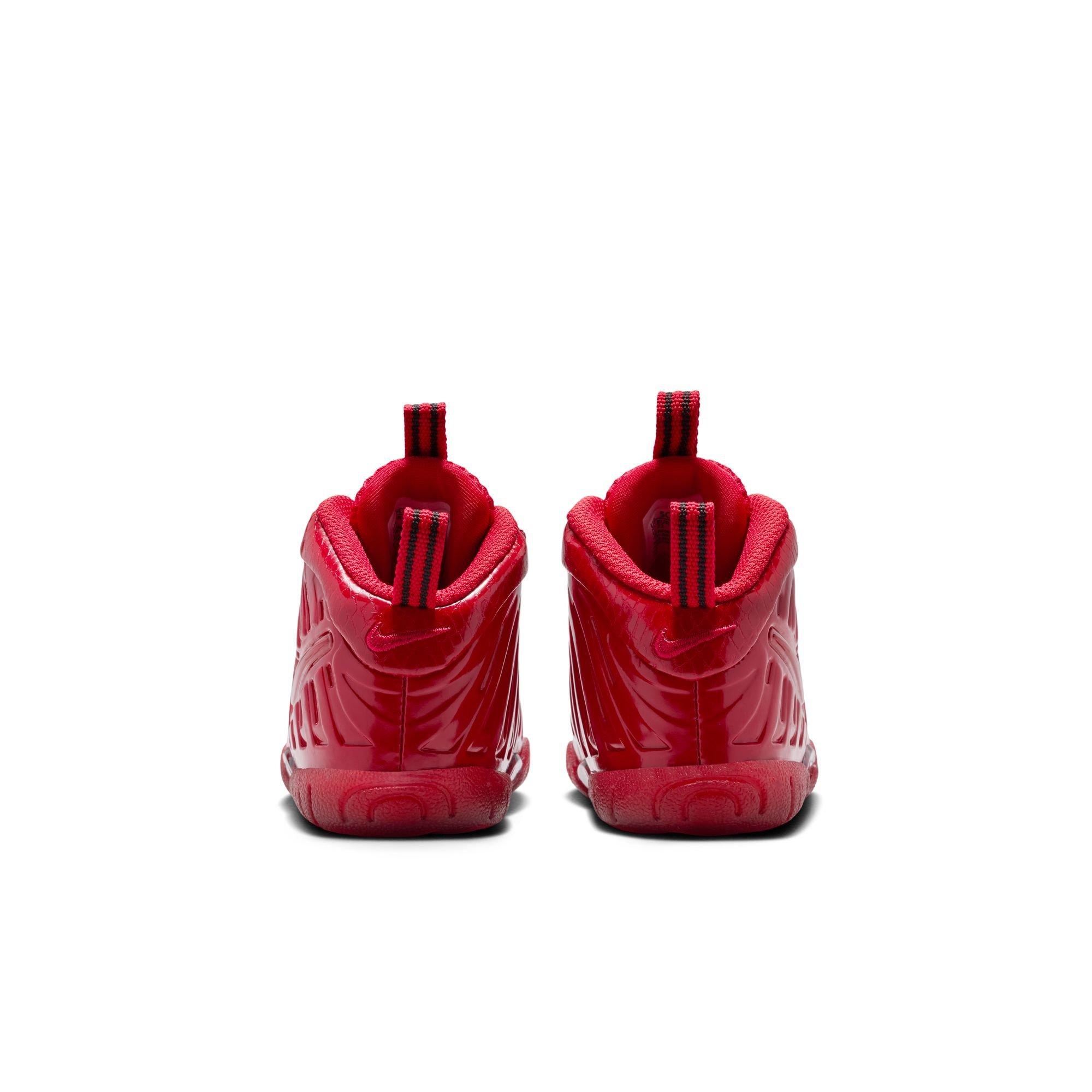 Nike Air Foamposite Pro "Gym Red" Toddler Kids' Shoe - GYM RED/BLACK Thumbnail View 8