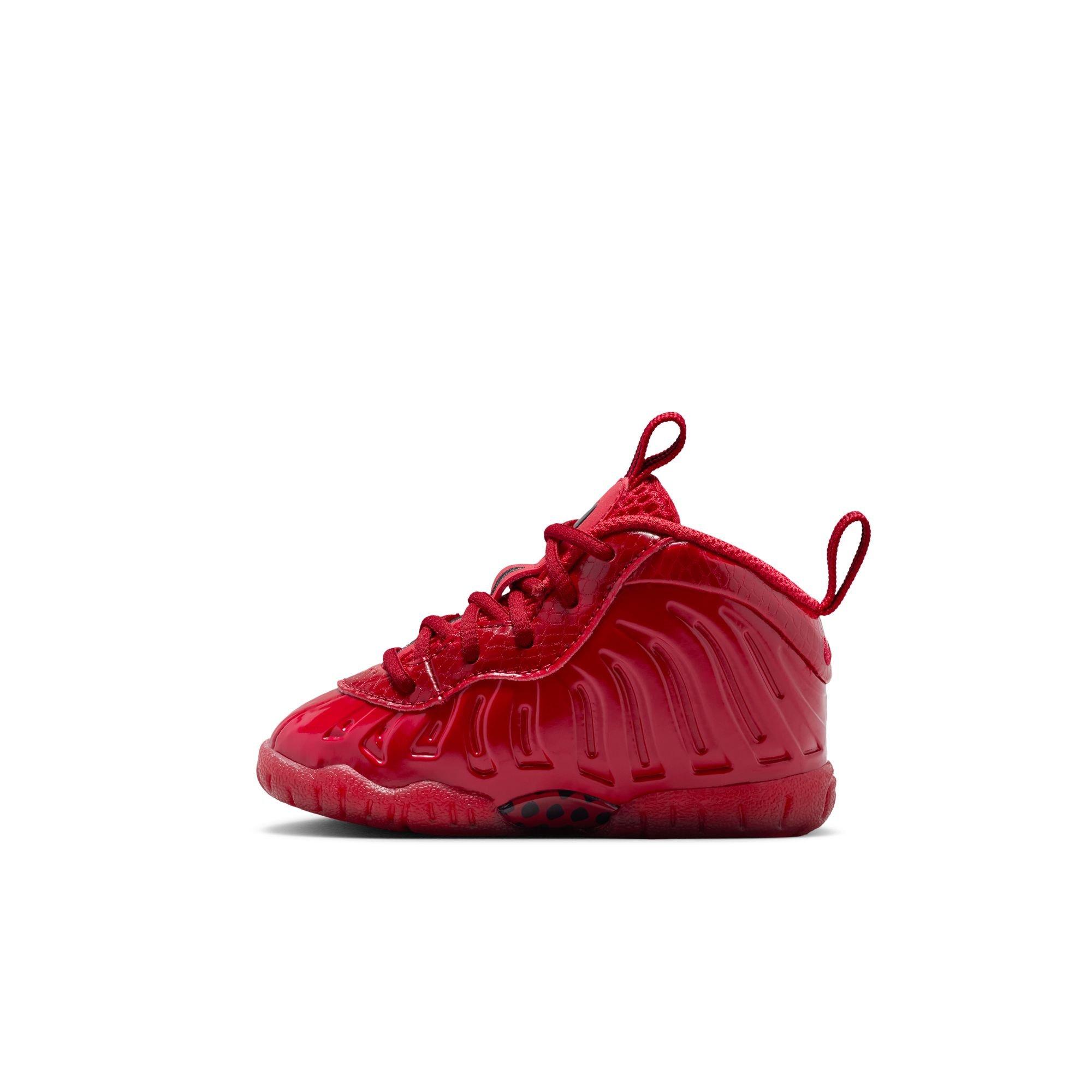 Nike Air Foamposite Pro "Gym Red" Toddler Kids' Shoe - GYM RED/BLACK Thumbnail View 7