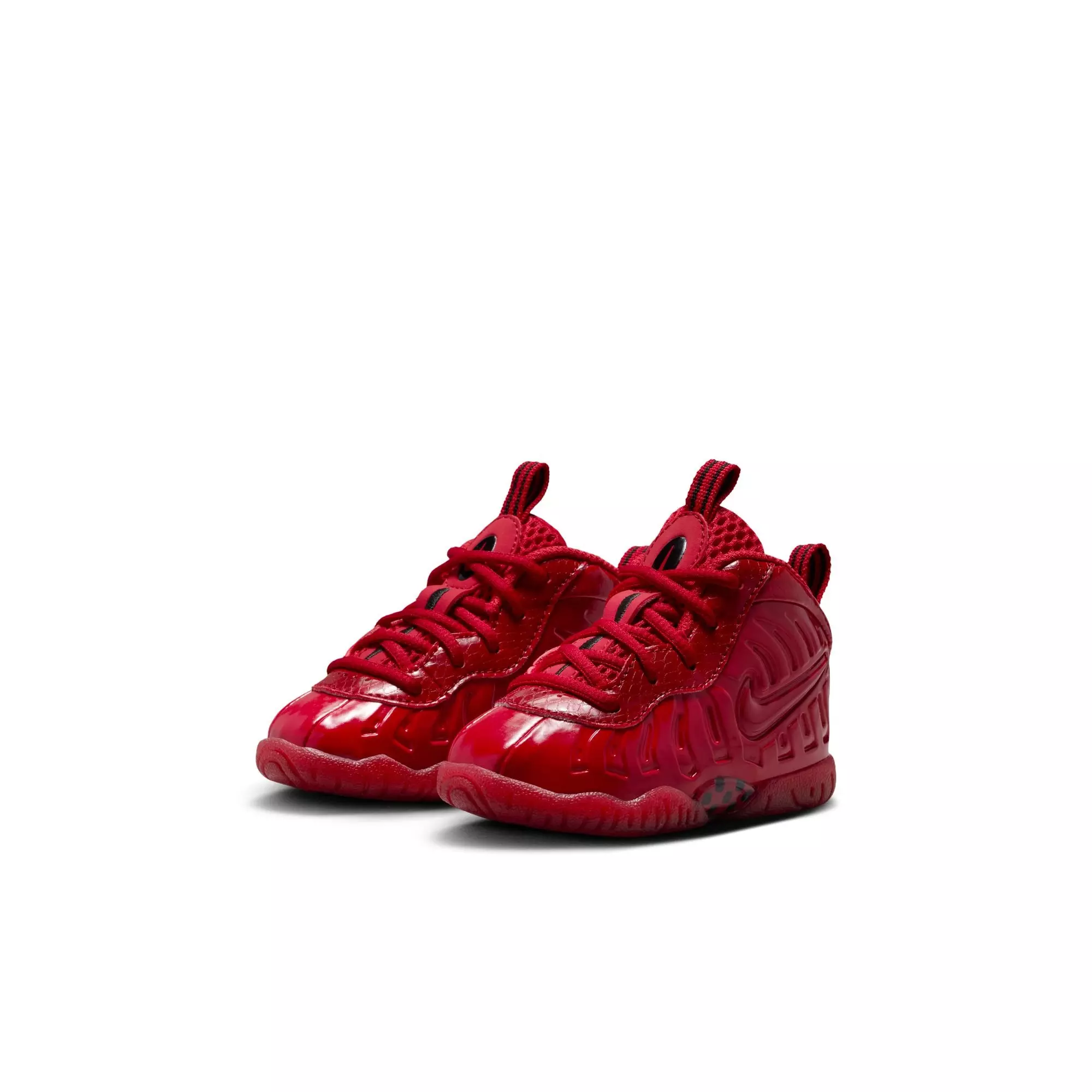 Nike Air Foamposite Pro "Gym Red" Toddler Kids' Shoe - GYM RED/BLACK