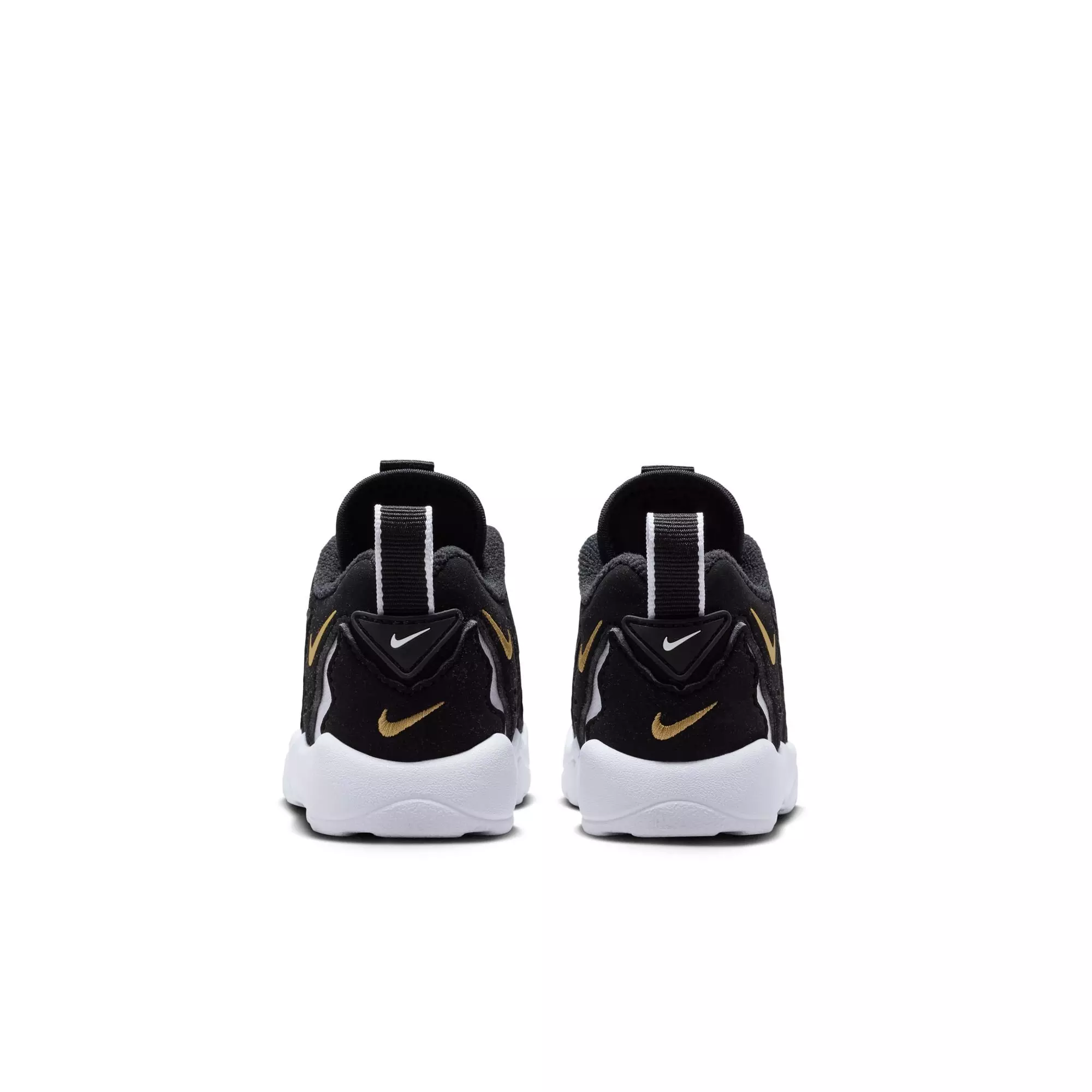 Nike Air DT Max '96 Low "Black/White" Toddler Kids' Shoe - BLACK/METALLIC GOLD/WHITE