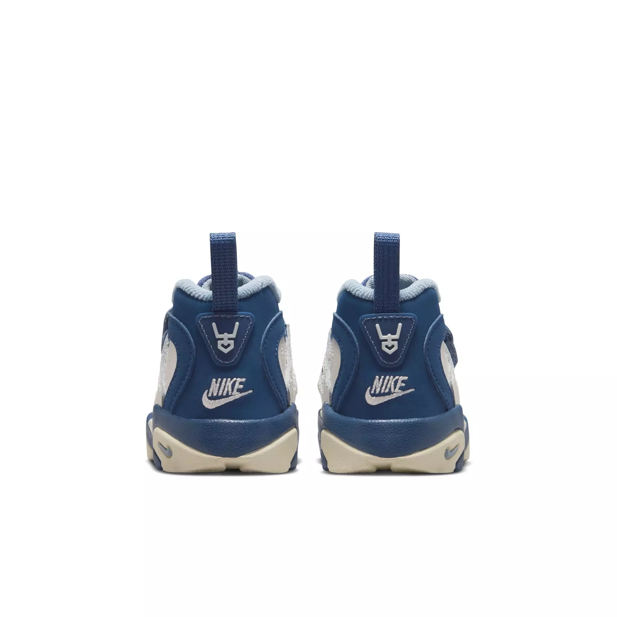 Nike Air Diamond Turf II "Royals" Toddler Kids' Shoe - SAIL/MYSTIC NAVY/BLUE GREY/METALLIC GOLD