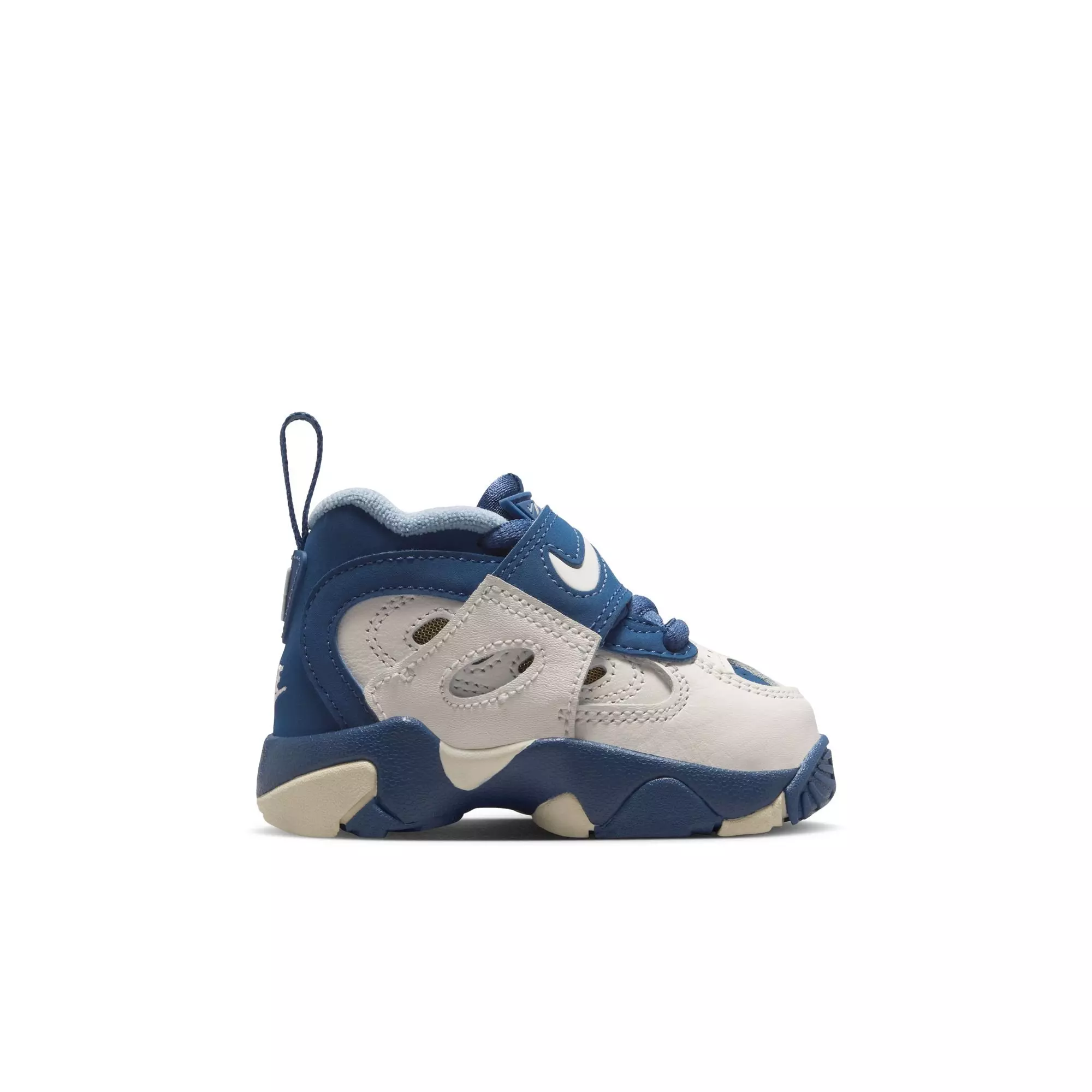 Nike Air Diamond Turf II "Royals" Toddler Kids' Shoe - SAIL/MYSTIC NAVY/BLUE GREY/METALLIC GOLD