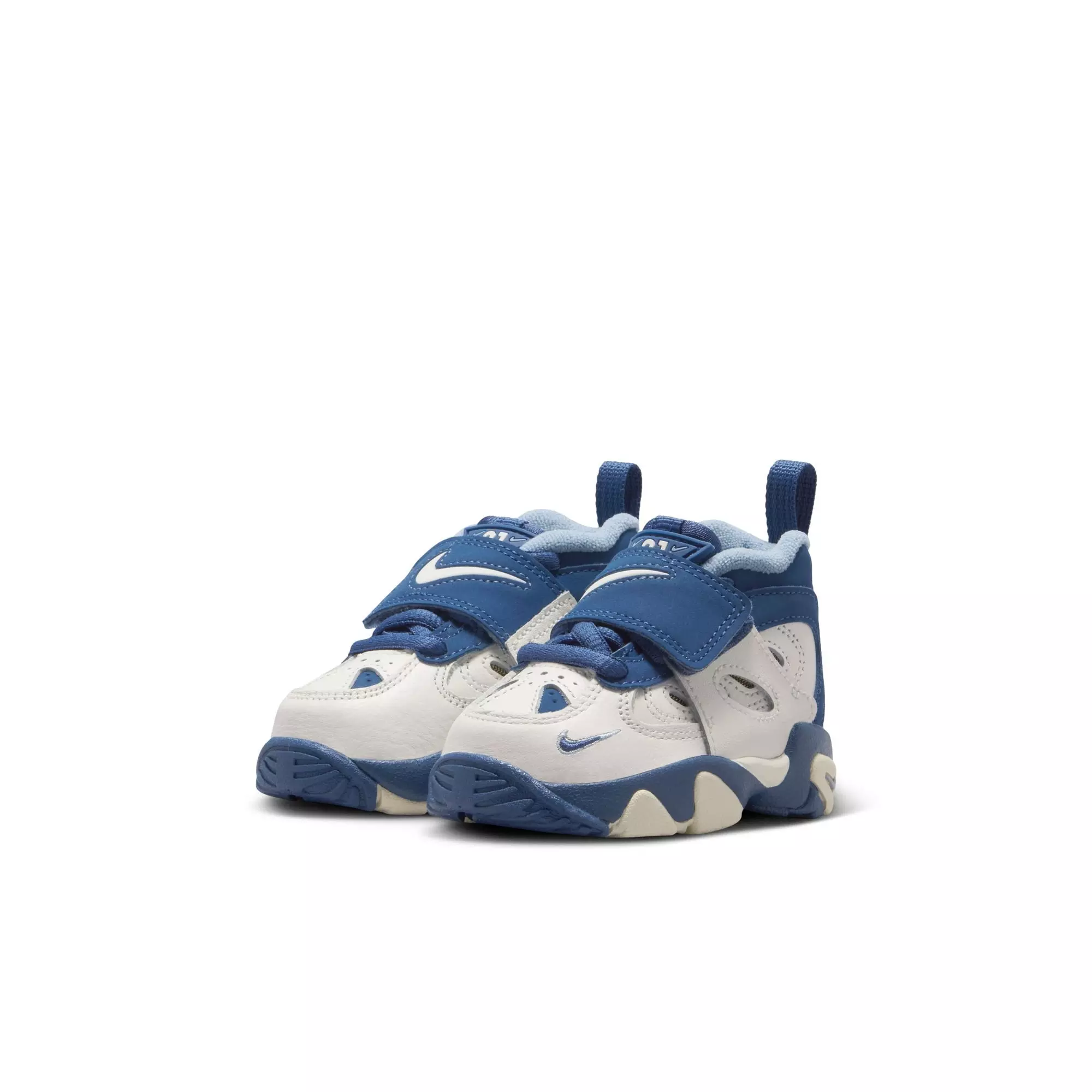 Nike Air Diamond Turf II "Royals" Toddler Kids' Shoe - SAIL/MYSTIC NAVY/BLUE GREY/METALLIC GOLD