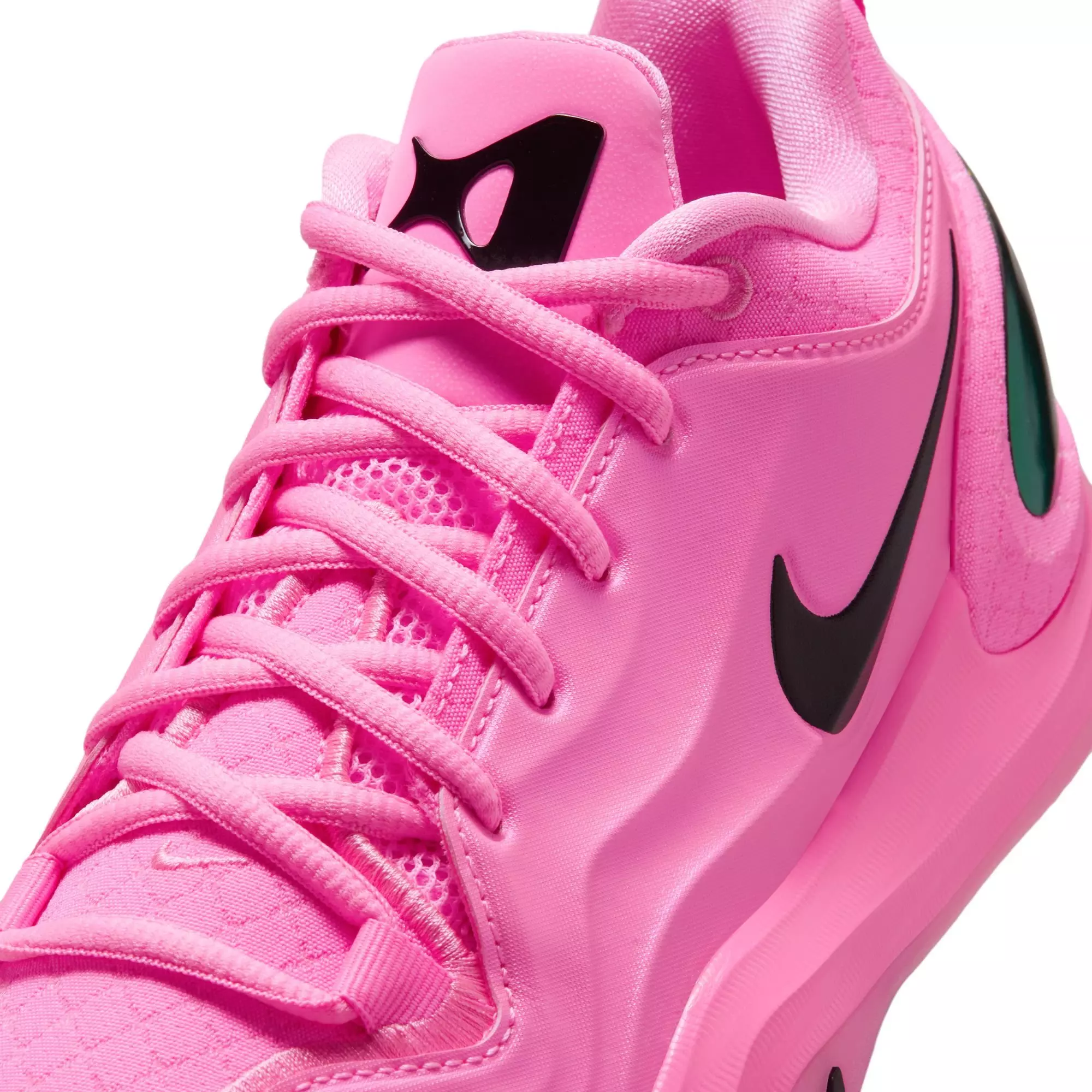 Nike A'Two "A'Pink Shoe" Grade School Kids' Basketball Shoe - PINK BEAM/BLACK