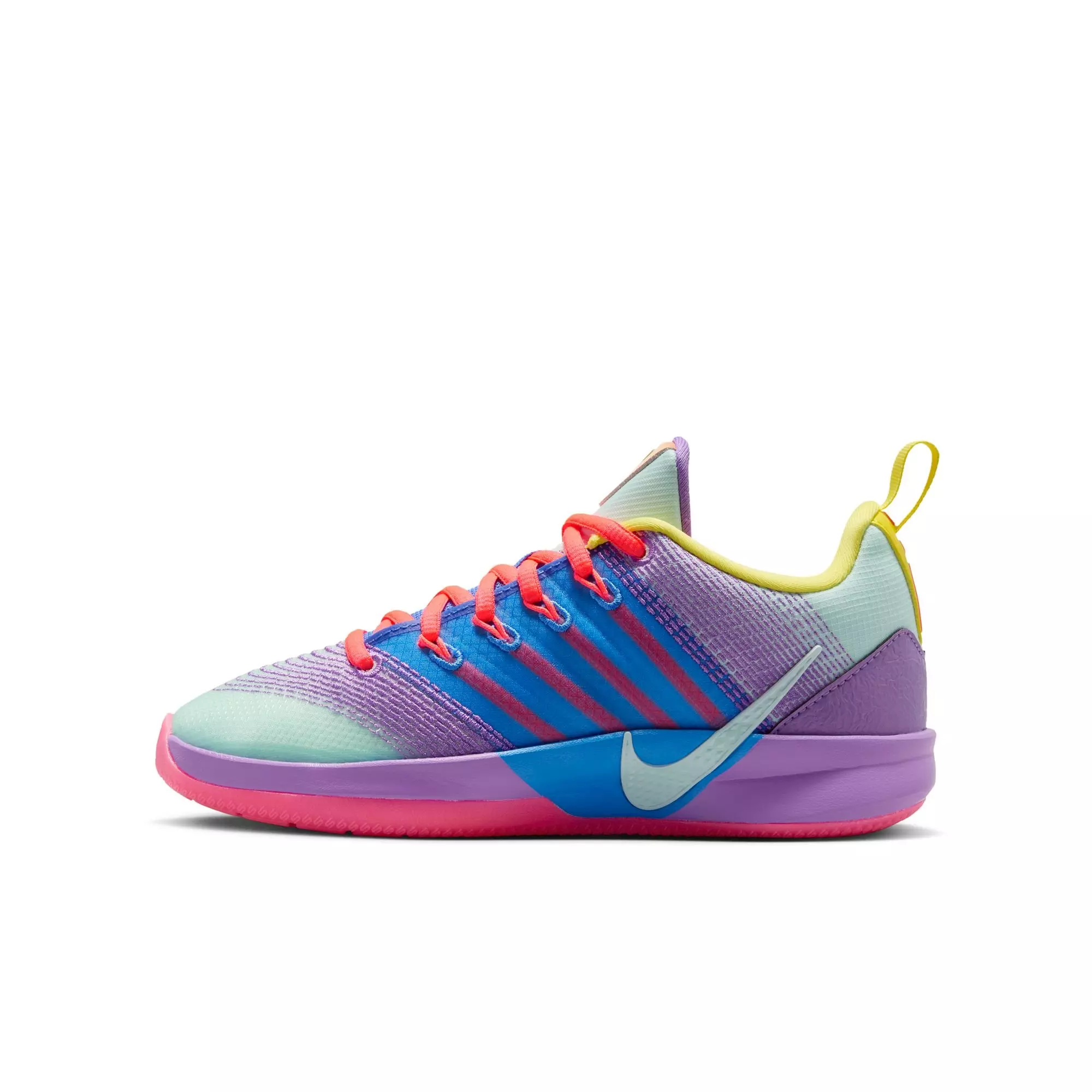 Nike Sabrina 3 "What The" Grade School Kids' Basketball Shoe - IGLOO/HOT LAVA/BLUE CRYSTAL