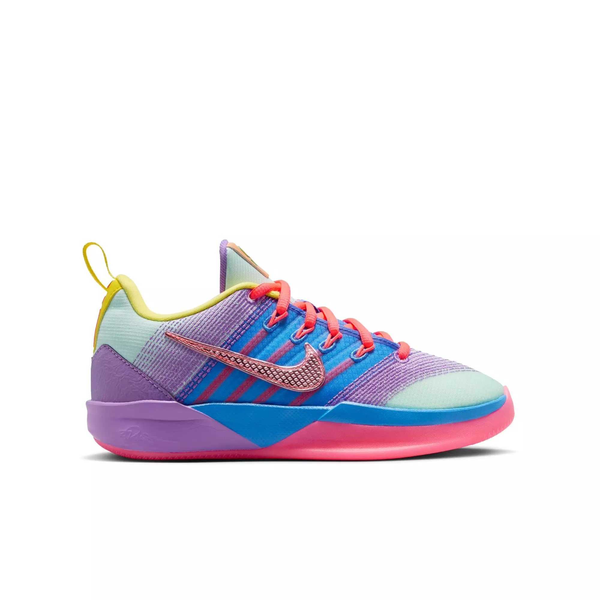 Nike Sabrina 3 "What The" Grade School Kids' Basketball Shoe - IGLOO/HOT LAVA/BLUE CRYSTAL