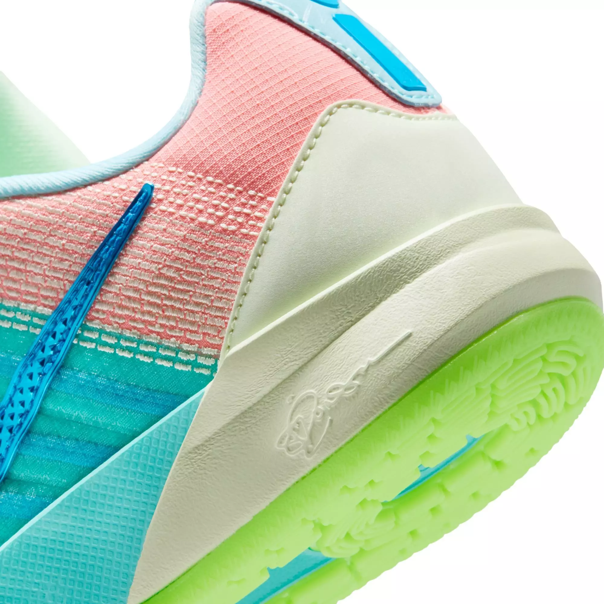 Nike Sabrina 3 "What The" Grade School Kids' Basketball Shoe - IGLOO/HOT LAVA/BLUE CRYSTAL