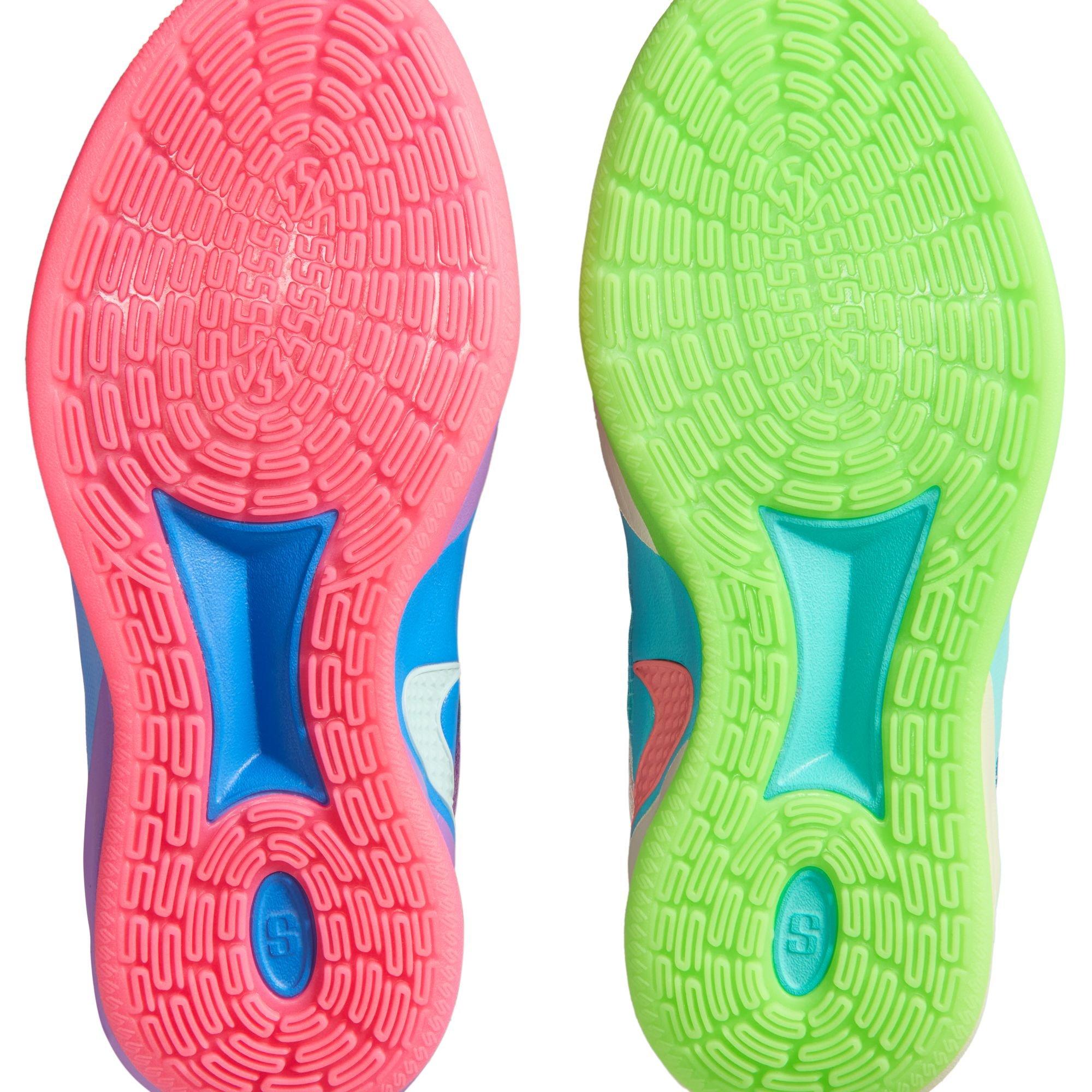 Nike Sabrina 3 "What The" Grade School Kids' Basketball Shoe - IGLOO/HOT LAVA/BLUE CRYSTAL Thumbnail View 10