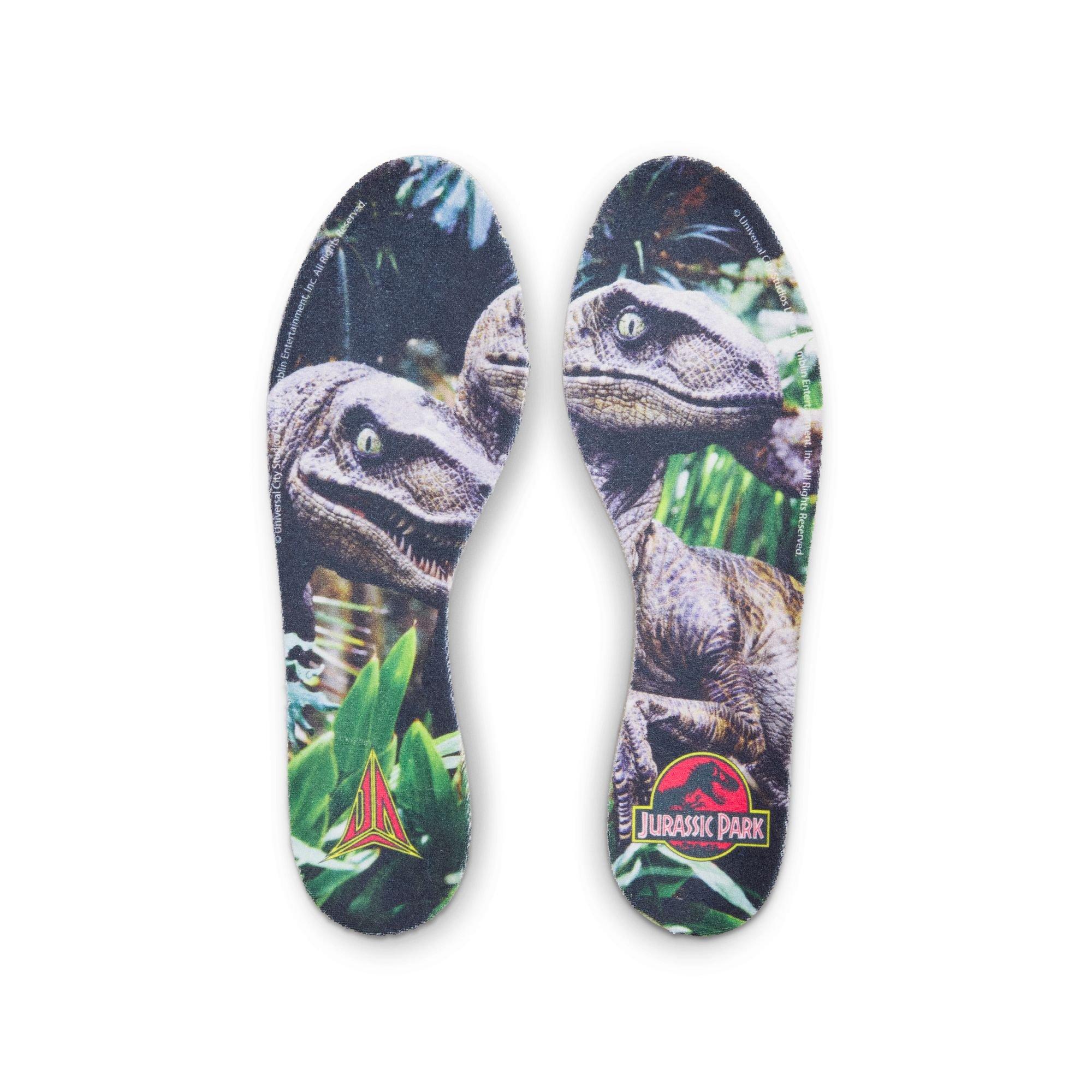 Nike Ja 3 "Raptor" Grade School Kids' Basketball Shoe - ANTHRACITE/BRIGHT CRIMSON/YELLOW OCHRE Thumbnail View 8