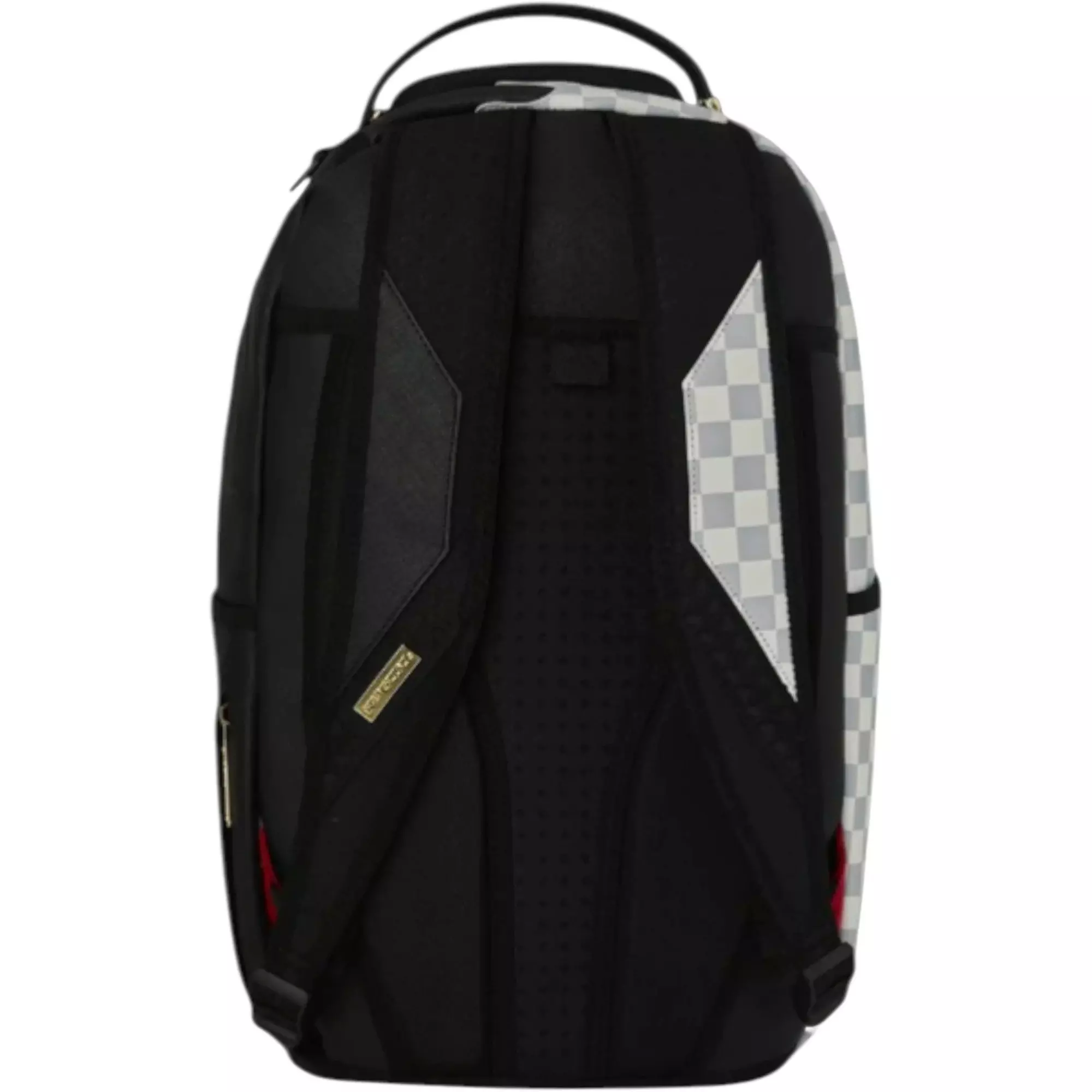Sprayground Cream Check Side Drip Backpack - CREAM