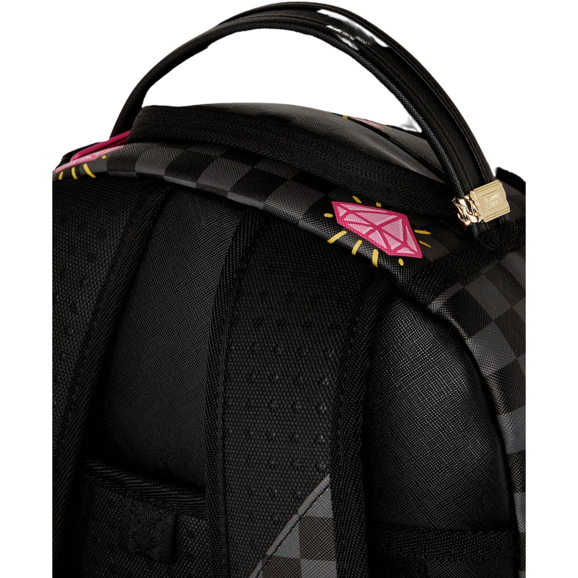 Sprayground Pink Panther Drippy Diamonds Backpack