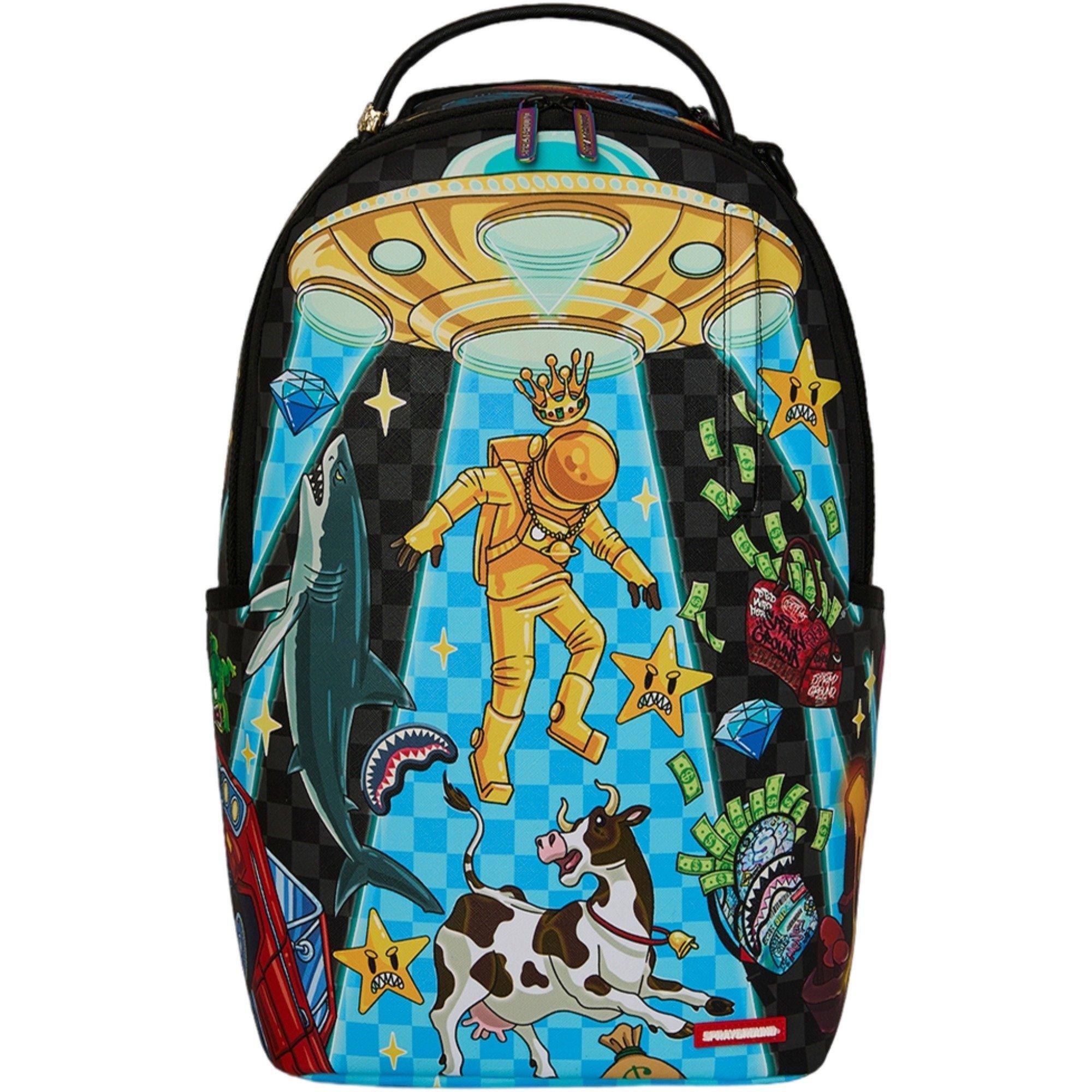 Sprayground Space Warped RMX Backpack - Multi-Color