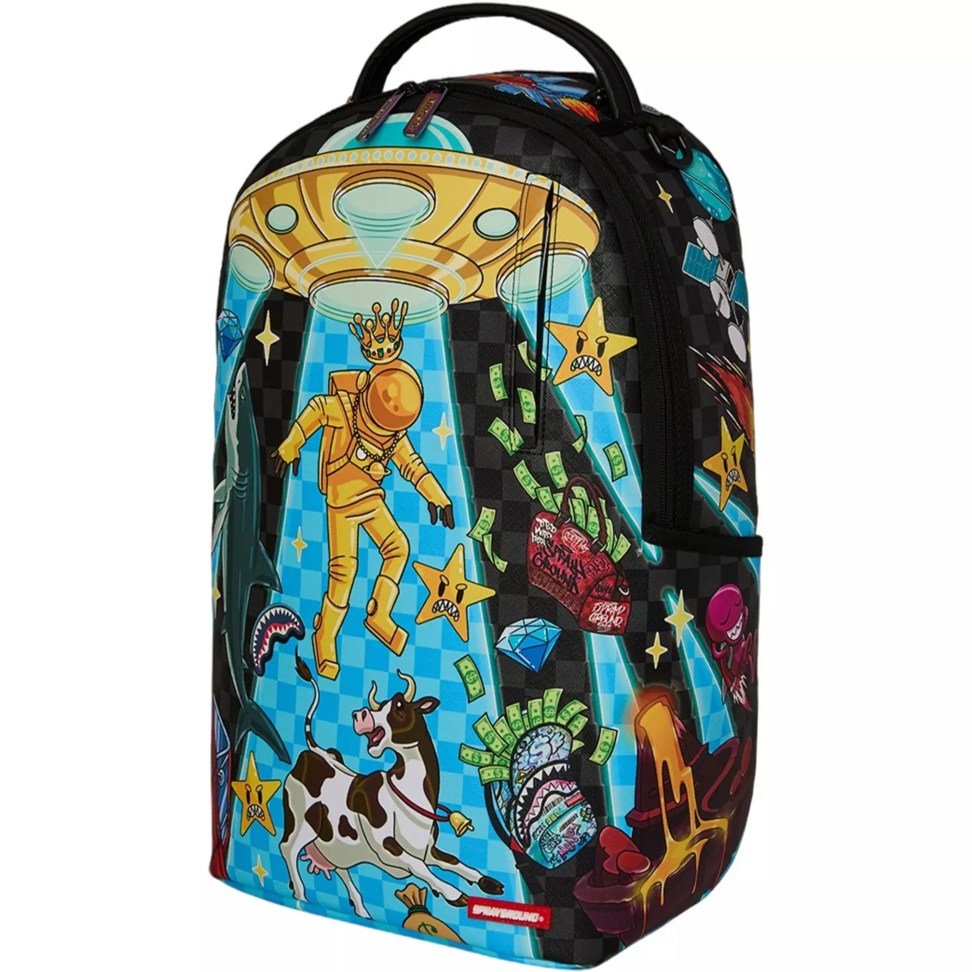 Sprayground Space Warped RMX Backpack - Multi-Color - MULTI-COLOR