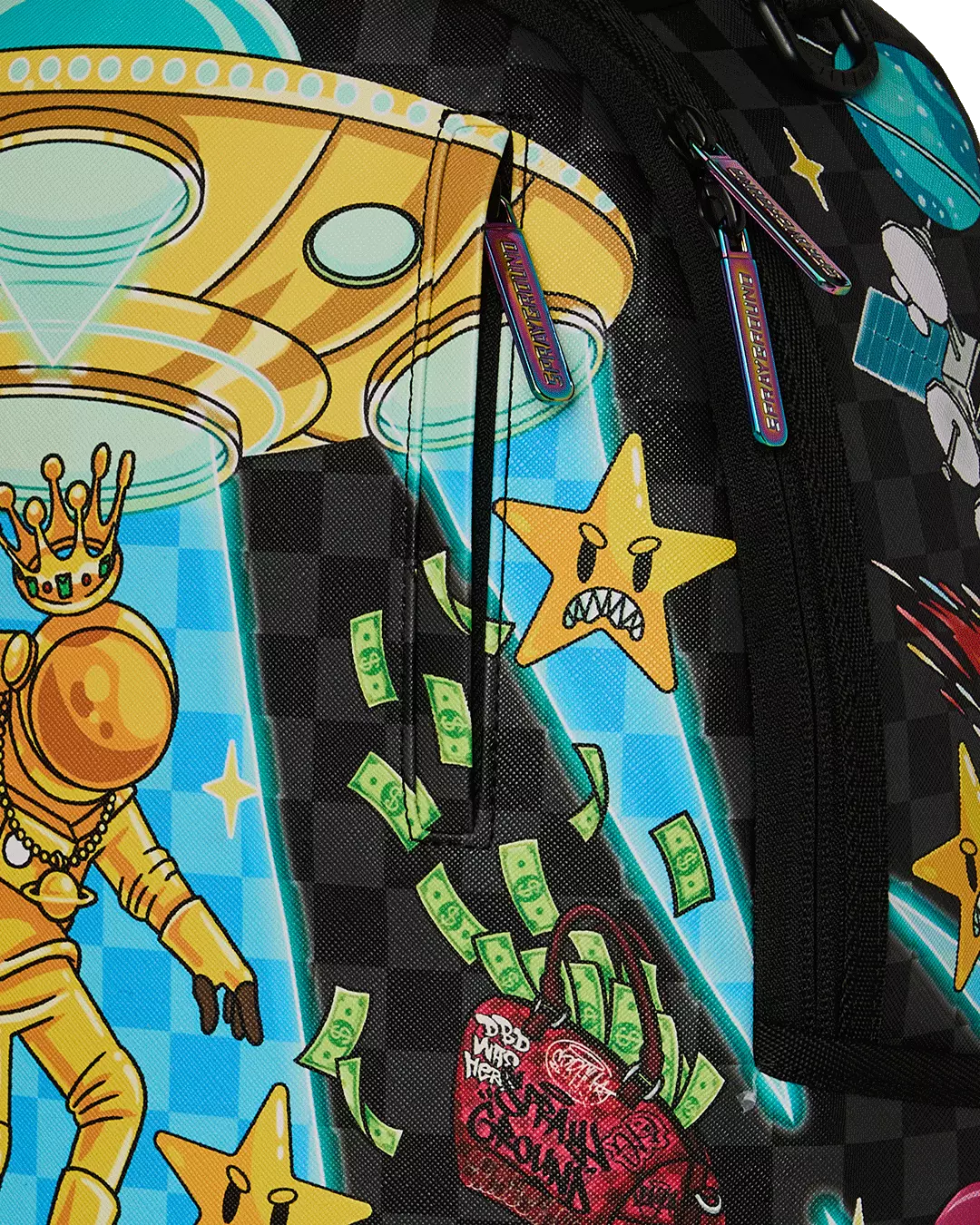 Sprayground Space Warped RMX Backpack - MULTI-COLOR