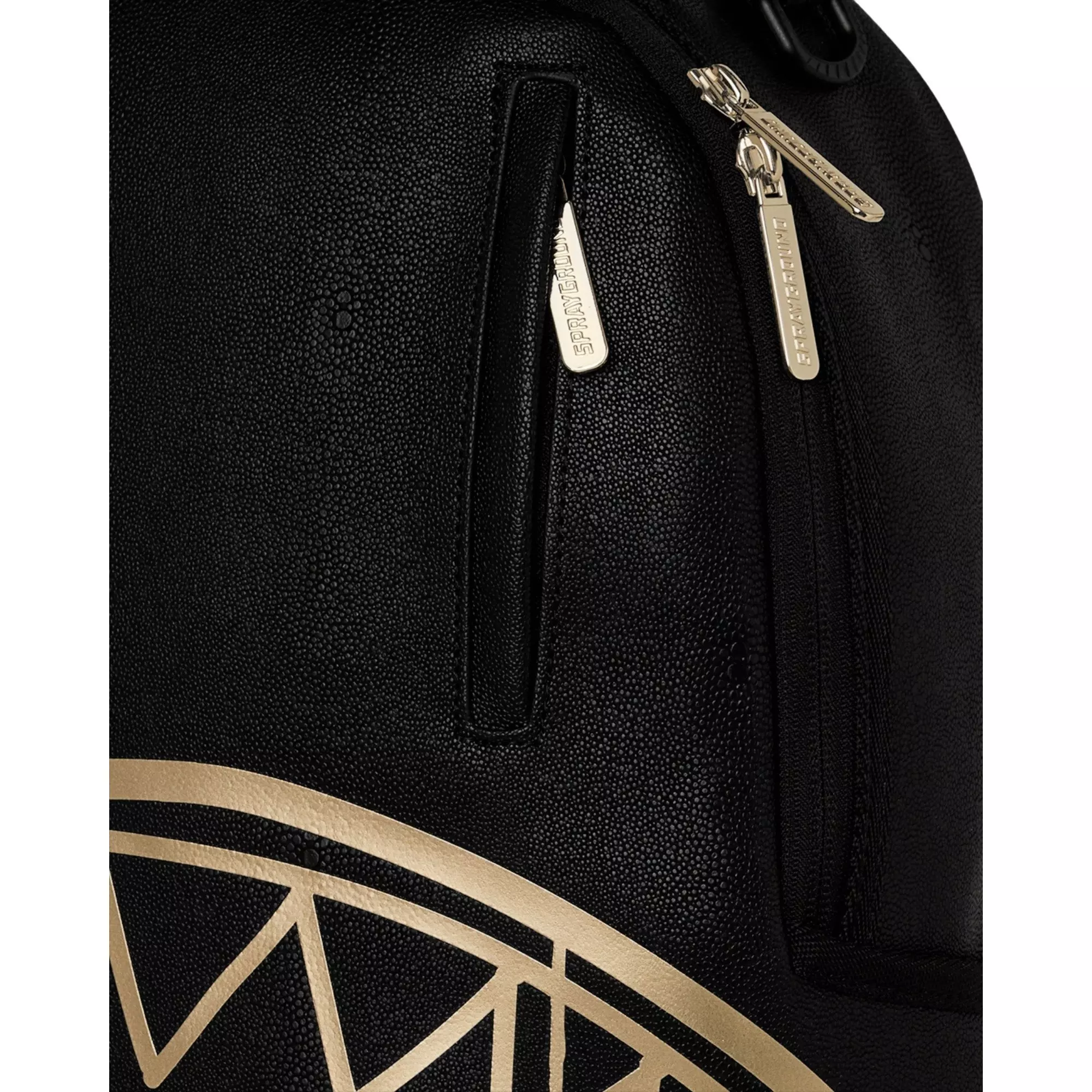Sprayground That Gold Drip Backpack - BLACK