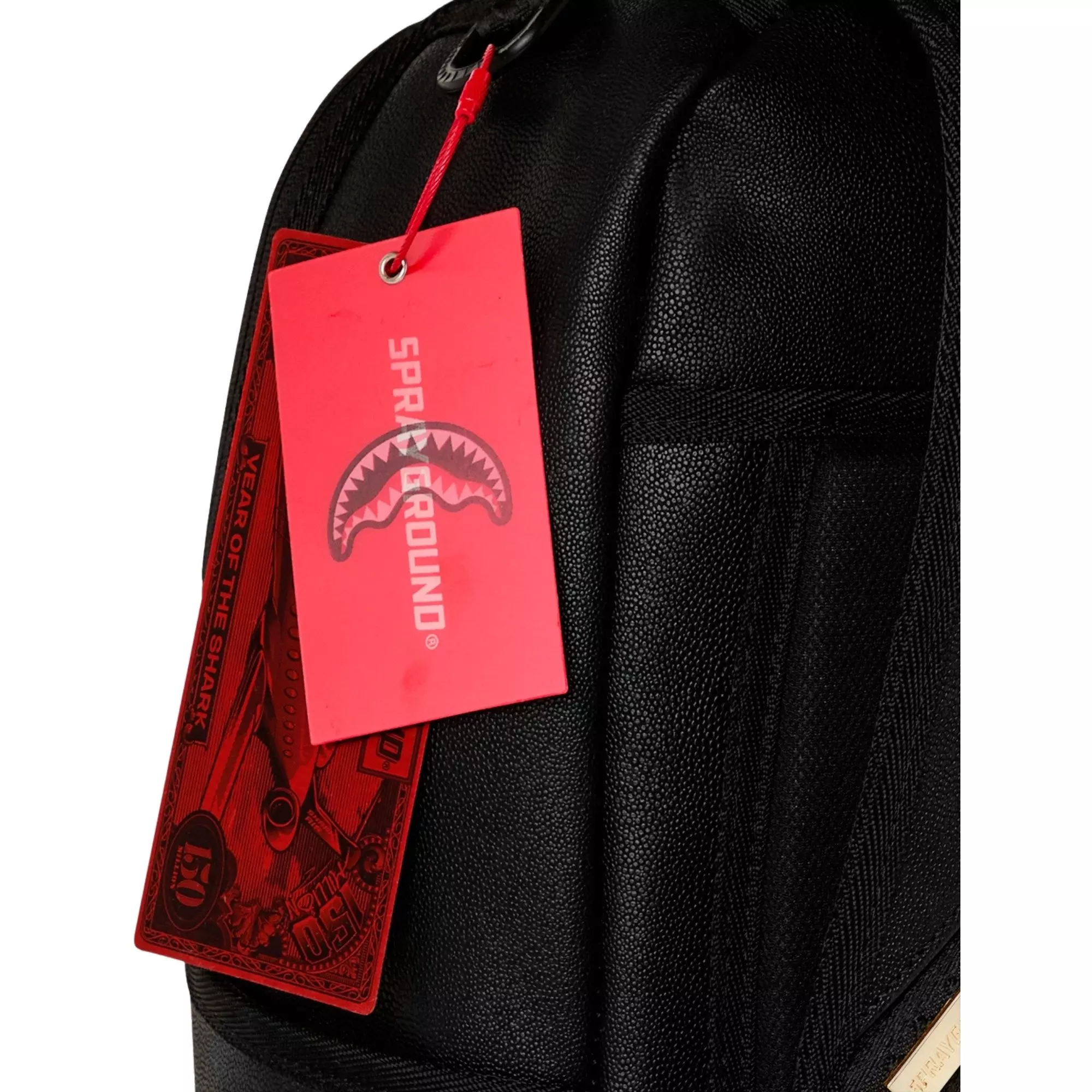 Sprayground That Gold Drip Backpack - BLACK