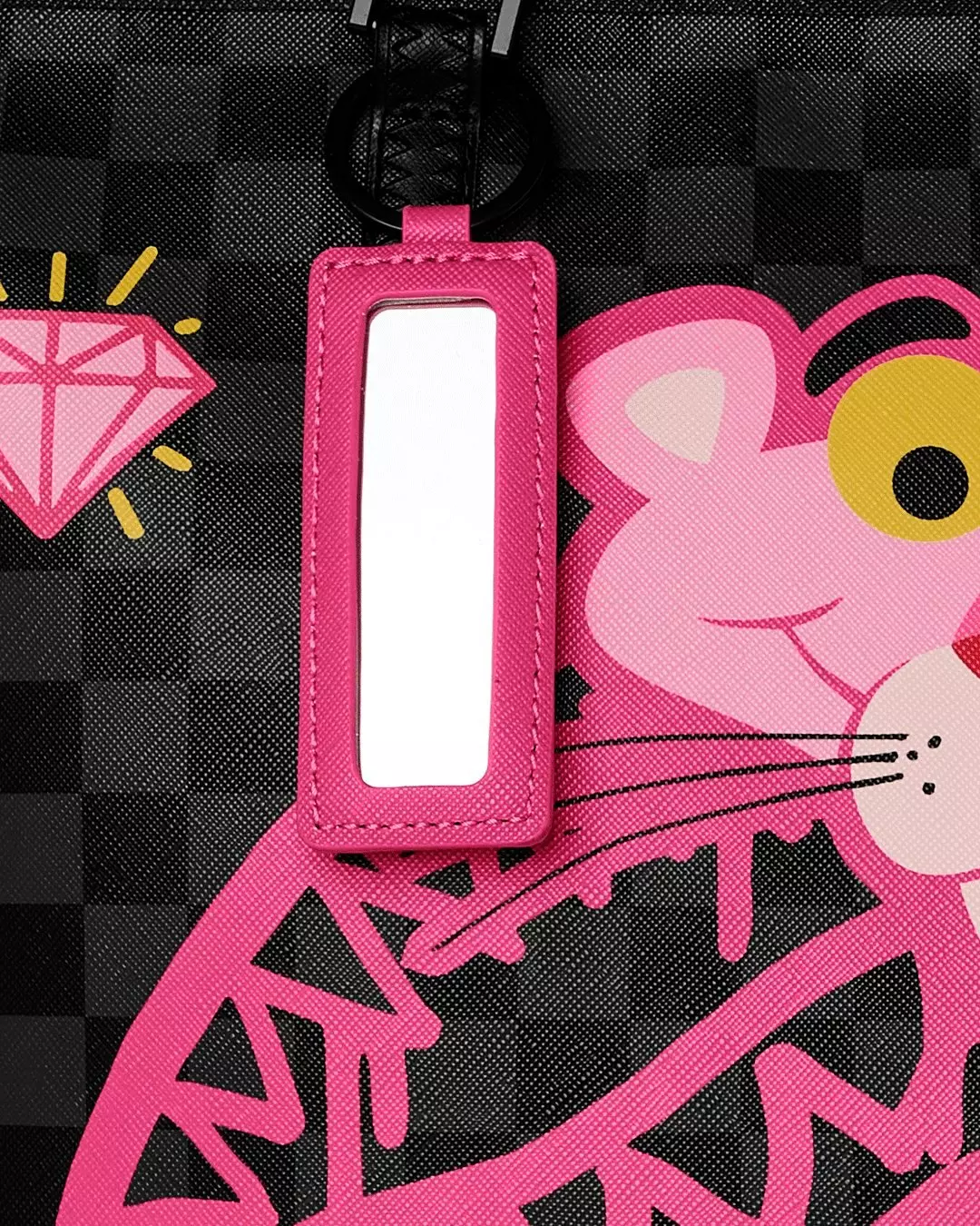 Sprayground Pink Panther Drippy Diamonds Tote Bag - MULTI-COLOR