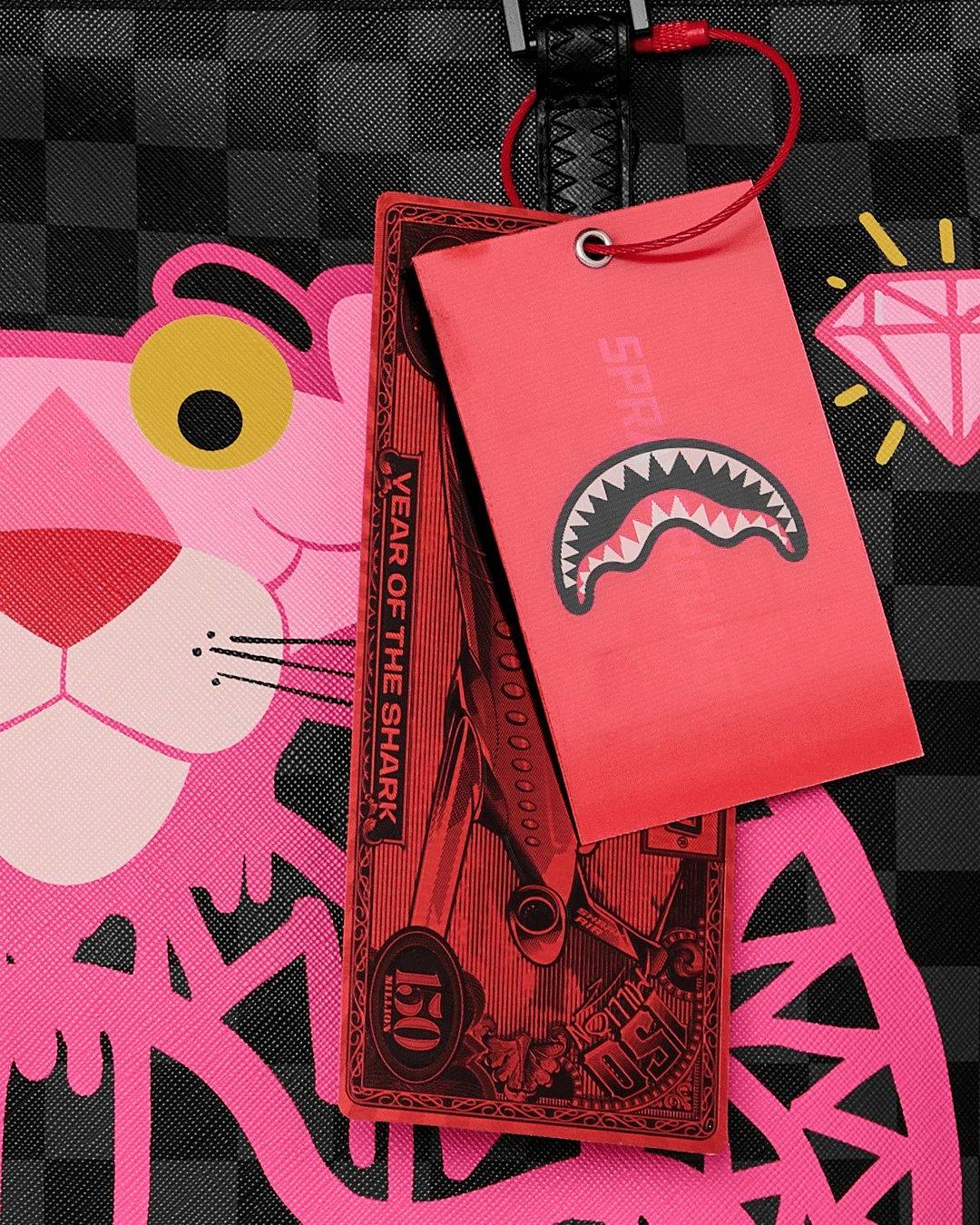 Sprayground Pink Panther Drippy Diamonds Tote Bag - MULTI-COLOR Thumbnail View 7