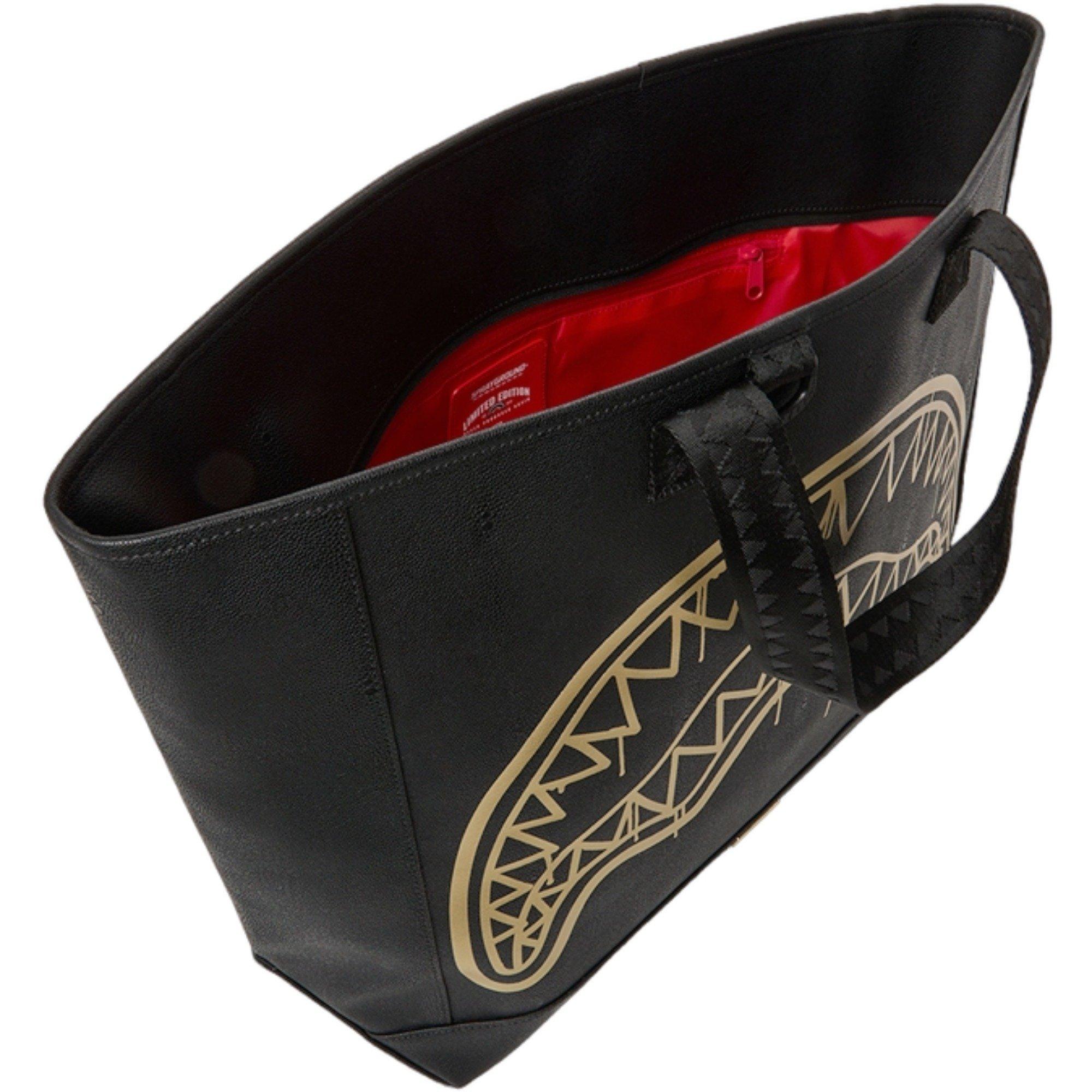 Sprayground That Gold Drip Beach Tote Bag