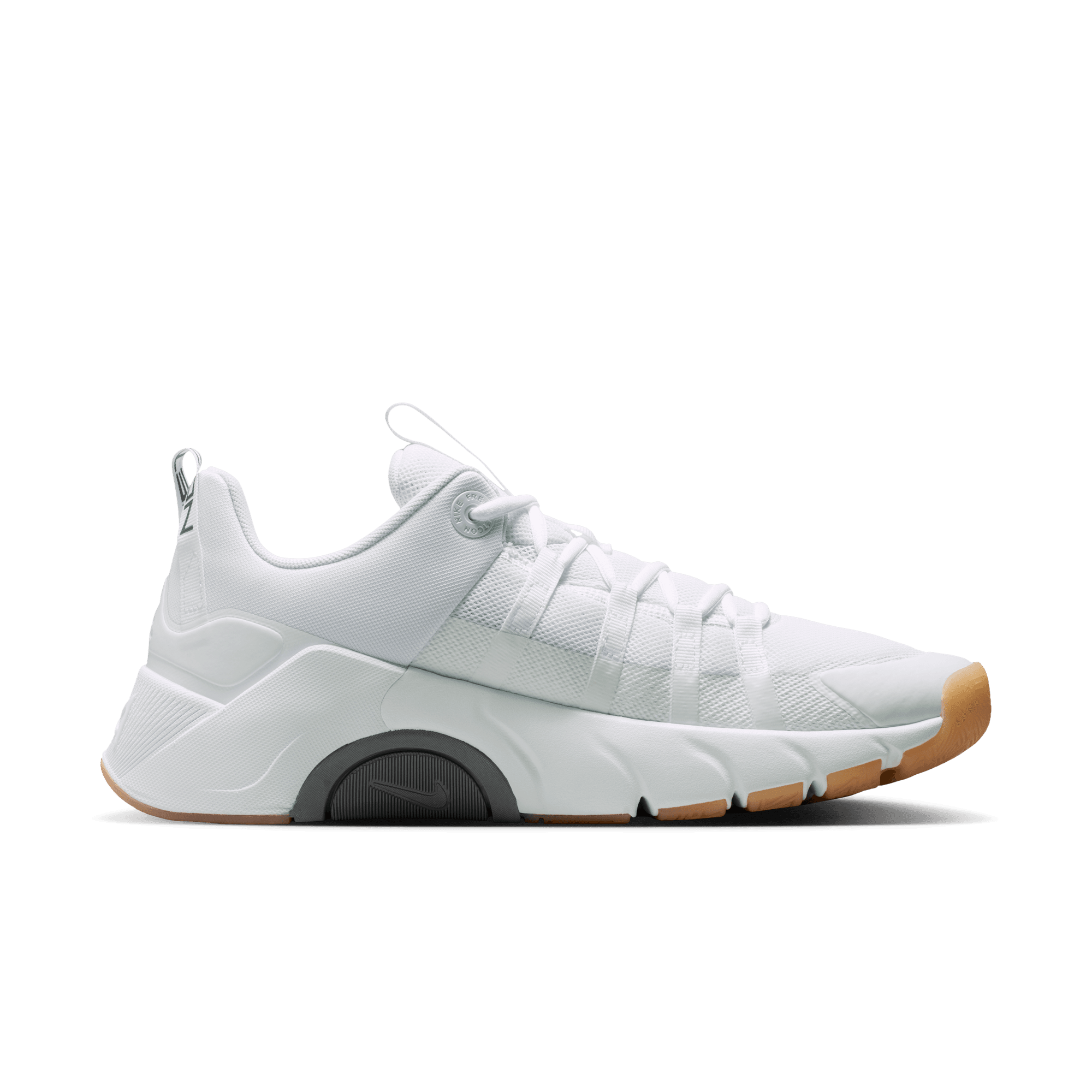 Nike Free Metcon 7 "White/Iron Grey/Gum Yellow" Men's Training Shoe - WHITE/GREY/GUM Thumbnail View 2