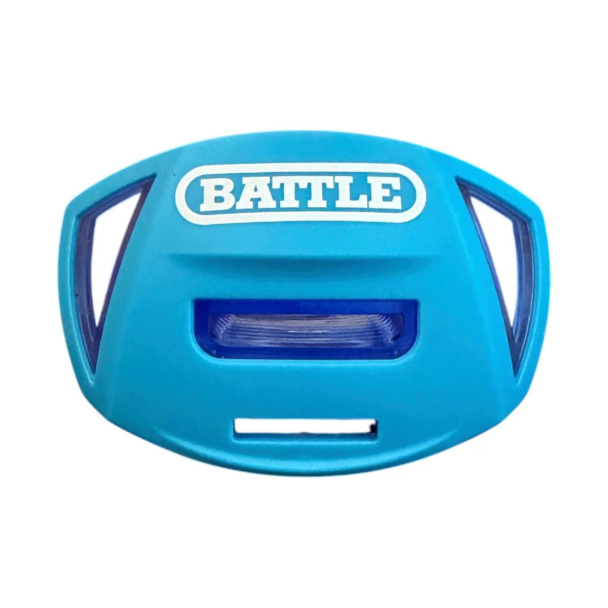 Battle Sports Speed Air Mouthguard with Interchangeable Thick Strap - Lt Blue/Royal Blue - LT BLUE/ROYAL Thumbnail View 1