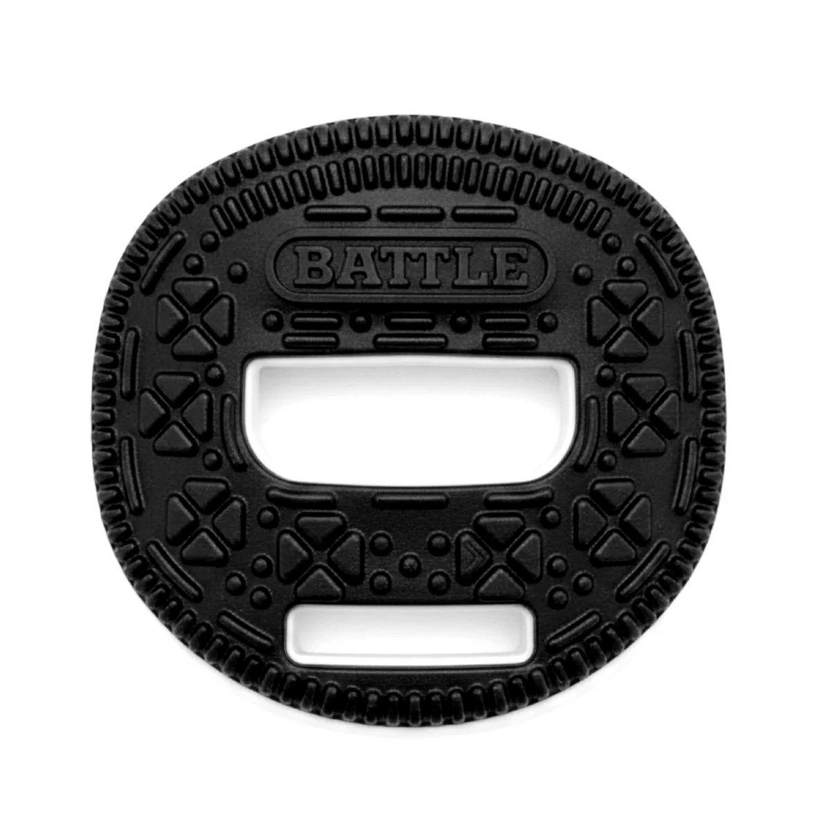 Battle Sports 3D Cookie Speed Football Mouthguard - BLACK/WHITE