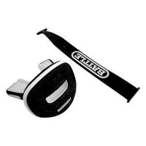 Battle Sports 3D Cookie Speed Football Mouthguard - BLACK/WHITE