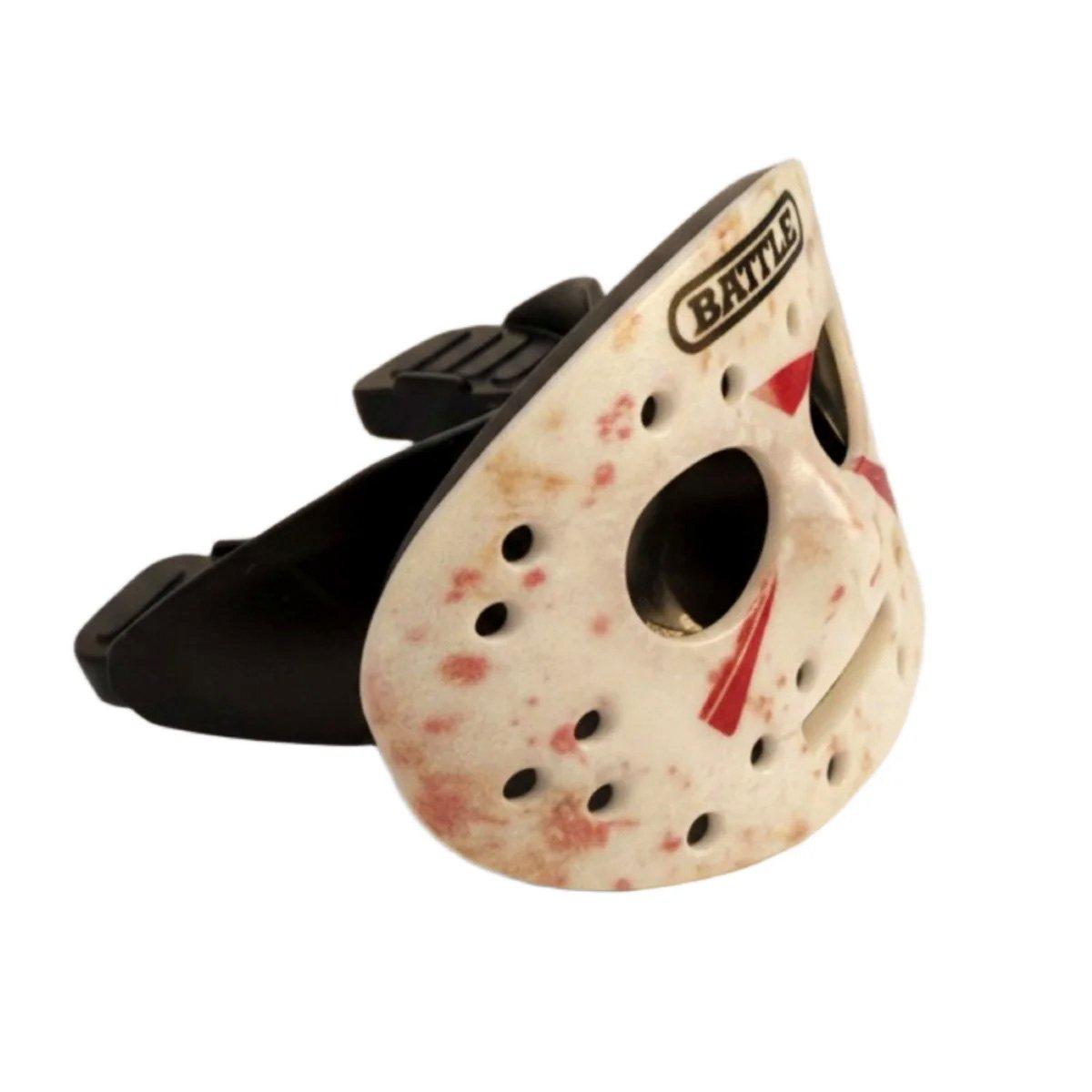 Battle Sports 3D Mask Oxygen Football Mouthguard - WHITE/BLACK