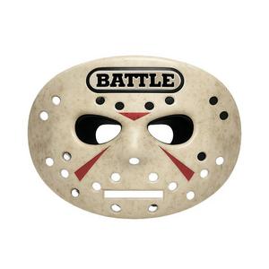 Battle Sports 3D Mask Oxygen Football Mouthguard - WHITE/BLACK