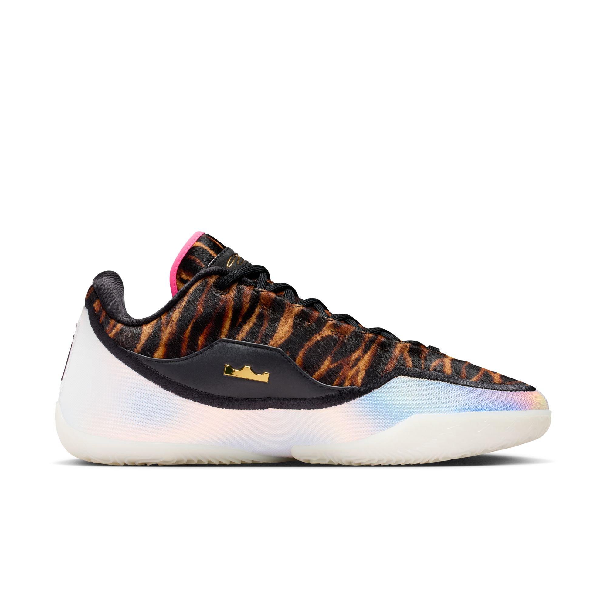 Nike LeBron XXIII "Heat Wave" Men's Basketball Shoe - WHITE/BLACK/HYPER PINK Thumbnail View 3
