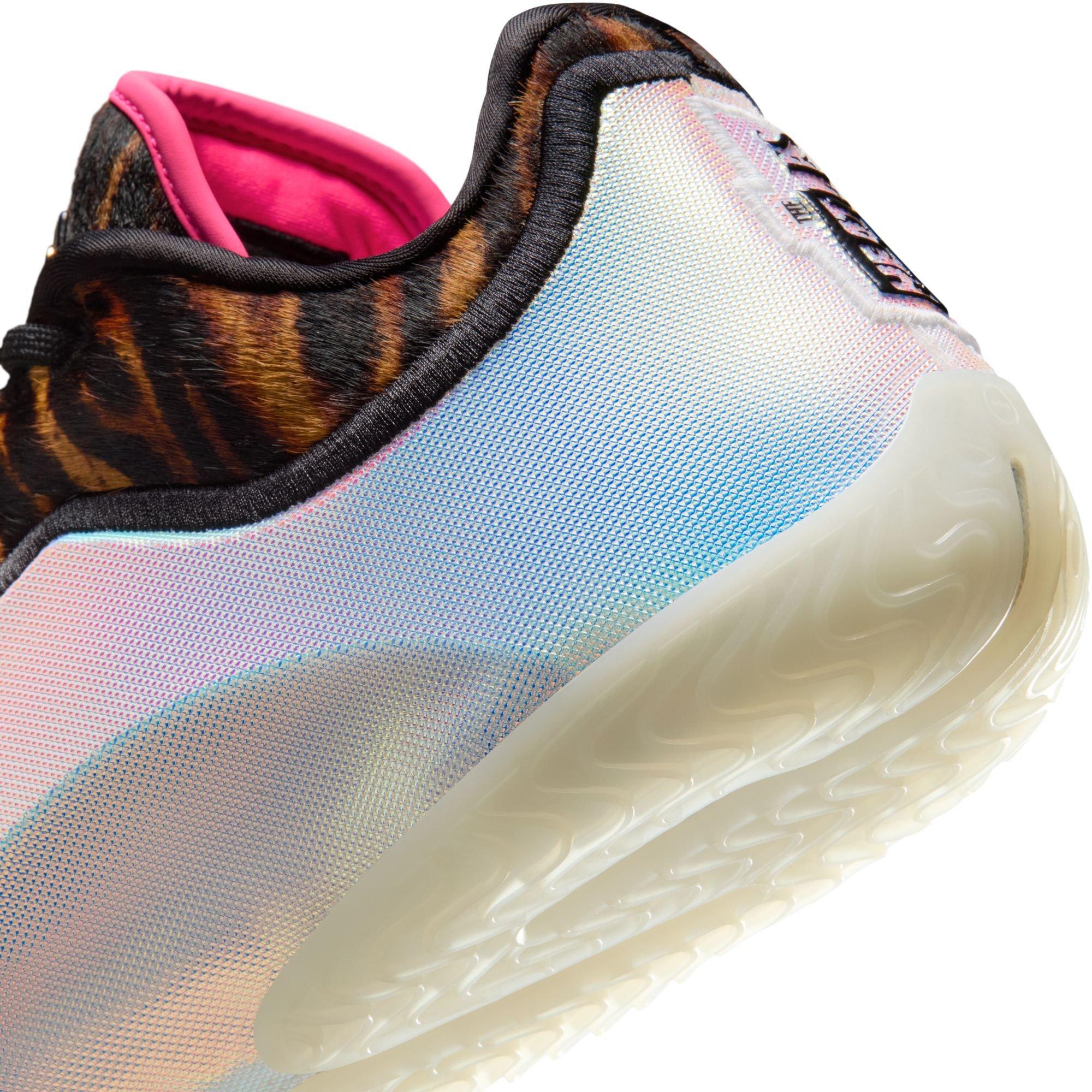 Nike LeBron XXIII "Heat Wave" Men's Basketball Shoe - WHITE/BLACK/HYPER PINK Thumbnail View 6