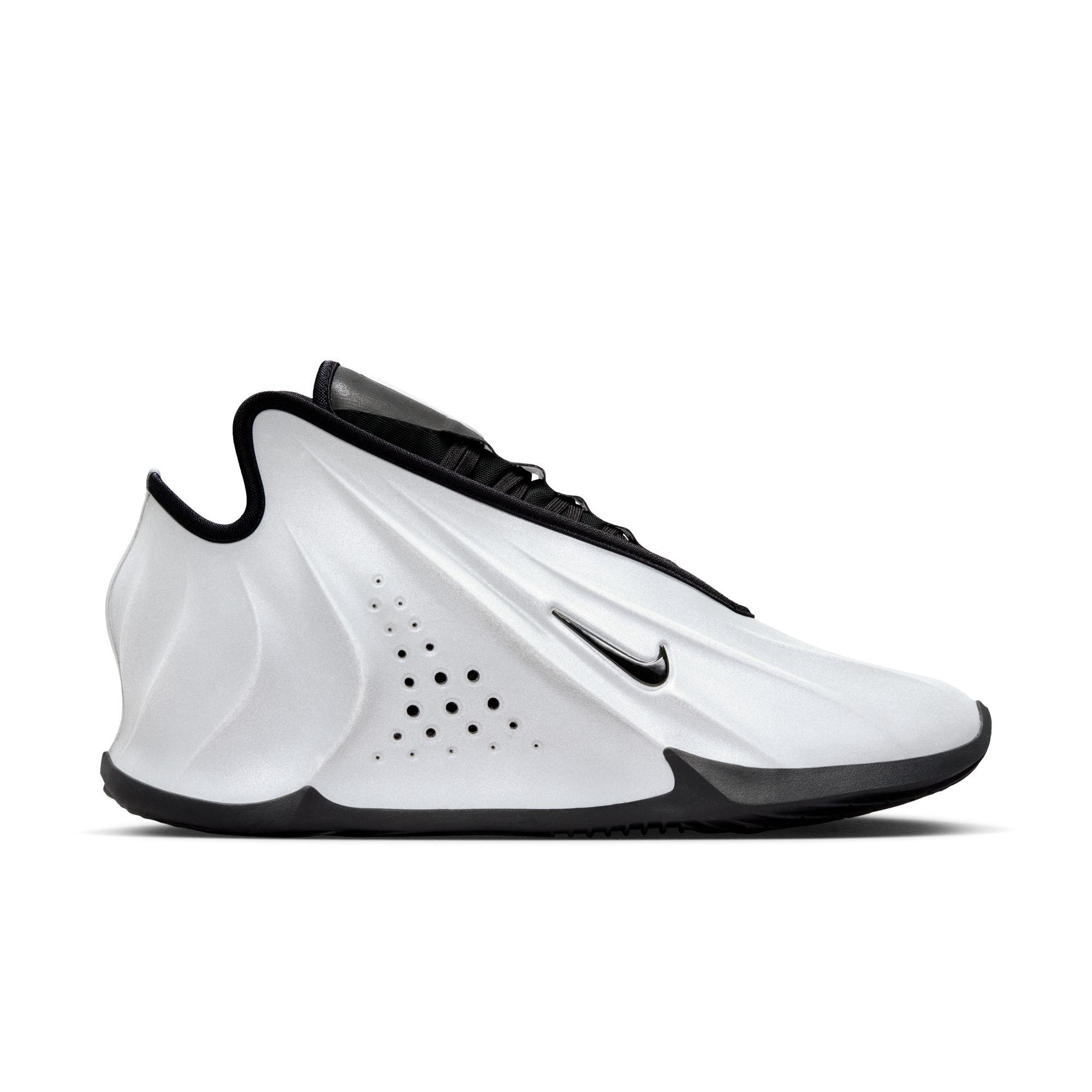 Nike G.T. Future "Metallic Silver" Men's Basketball Shoe - METALLIC SILVER/BLACK/WHITE Thumbnail View 3