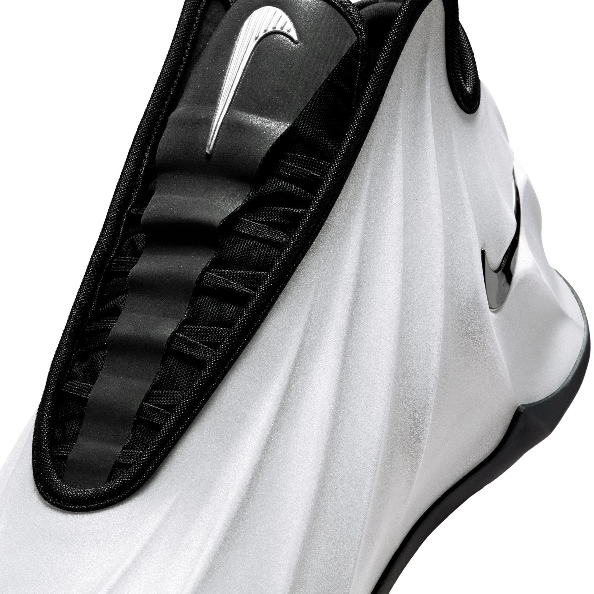 Nike G.T. Future "Metallic Silver" Men's Basketball Shoe - METALLIC SILVER/BLACK/WHITE Thumbnail View 5