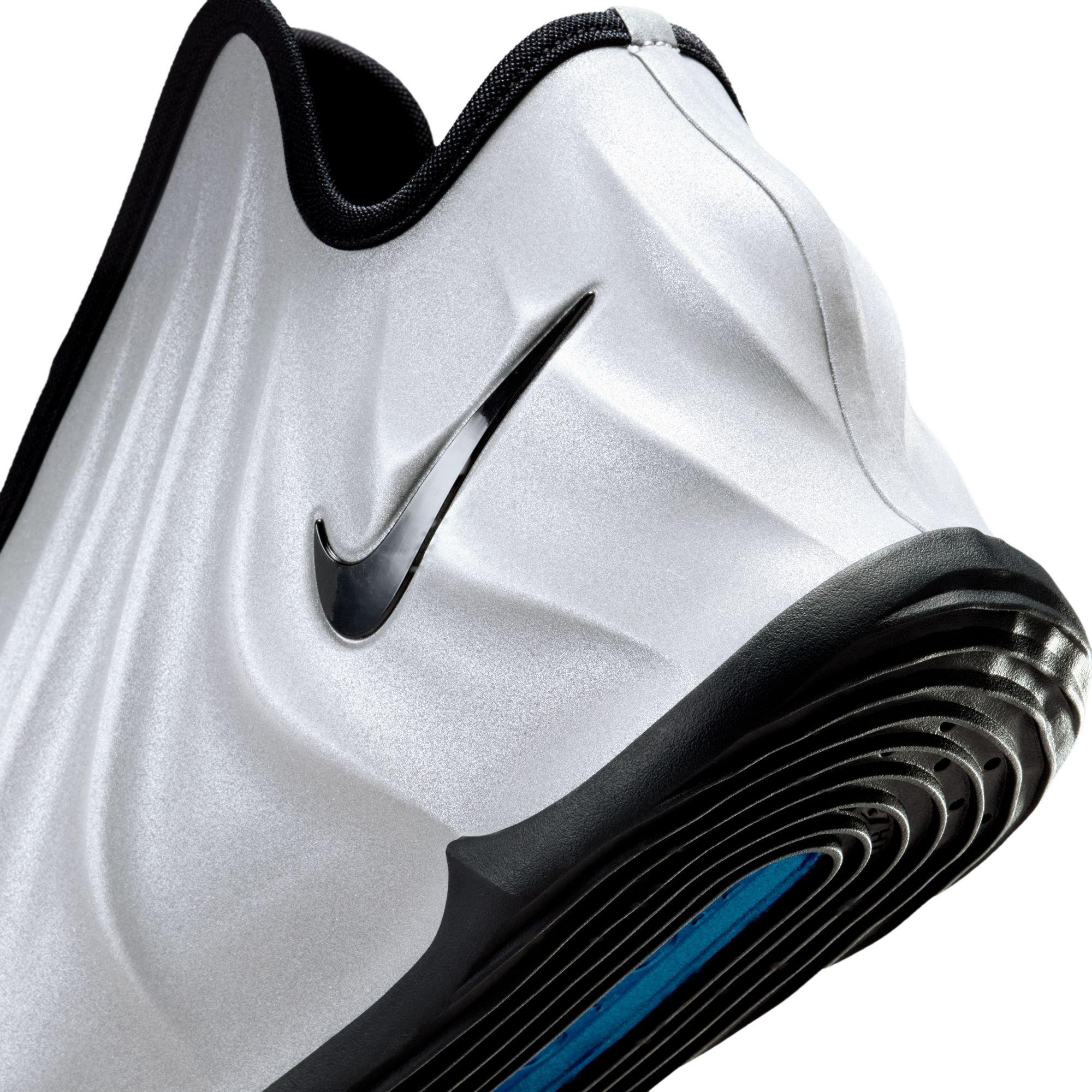 Nike G.T. Future "Metallic Silver" Men's Basketball Shoe - METALLIC SILVER/BLACK/WHITE Thumbnail View 6