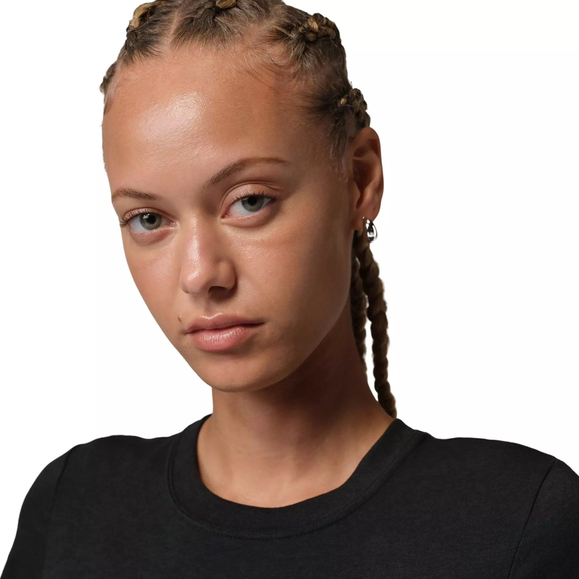 Jordan Women's Flight Graphic Tee - BLACK/SILVER