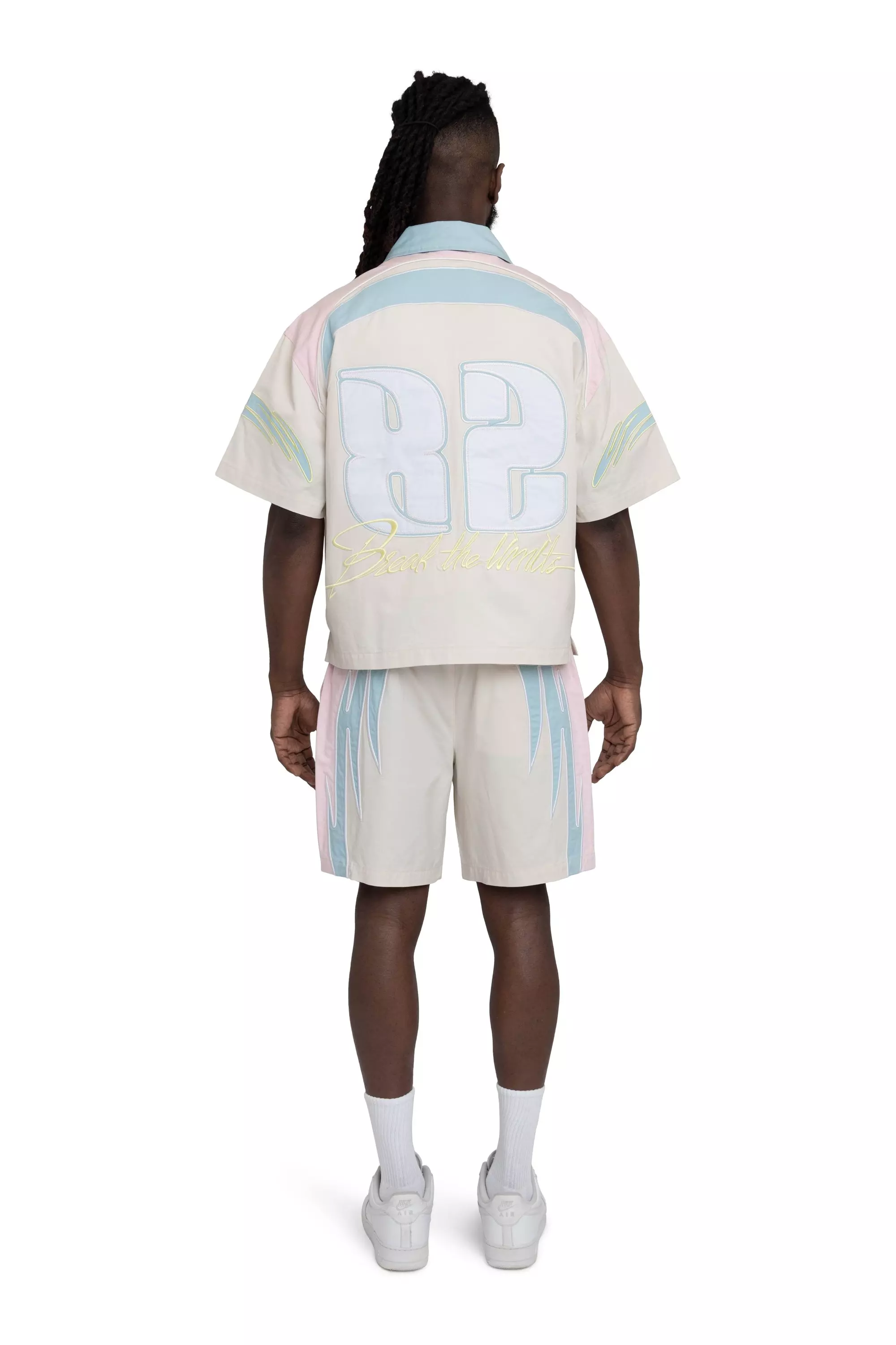 Smoke Rise Men's Seize The Moment Woven Shorts - Pink - PINK