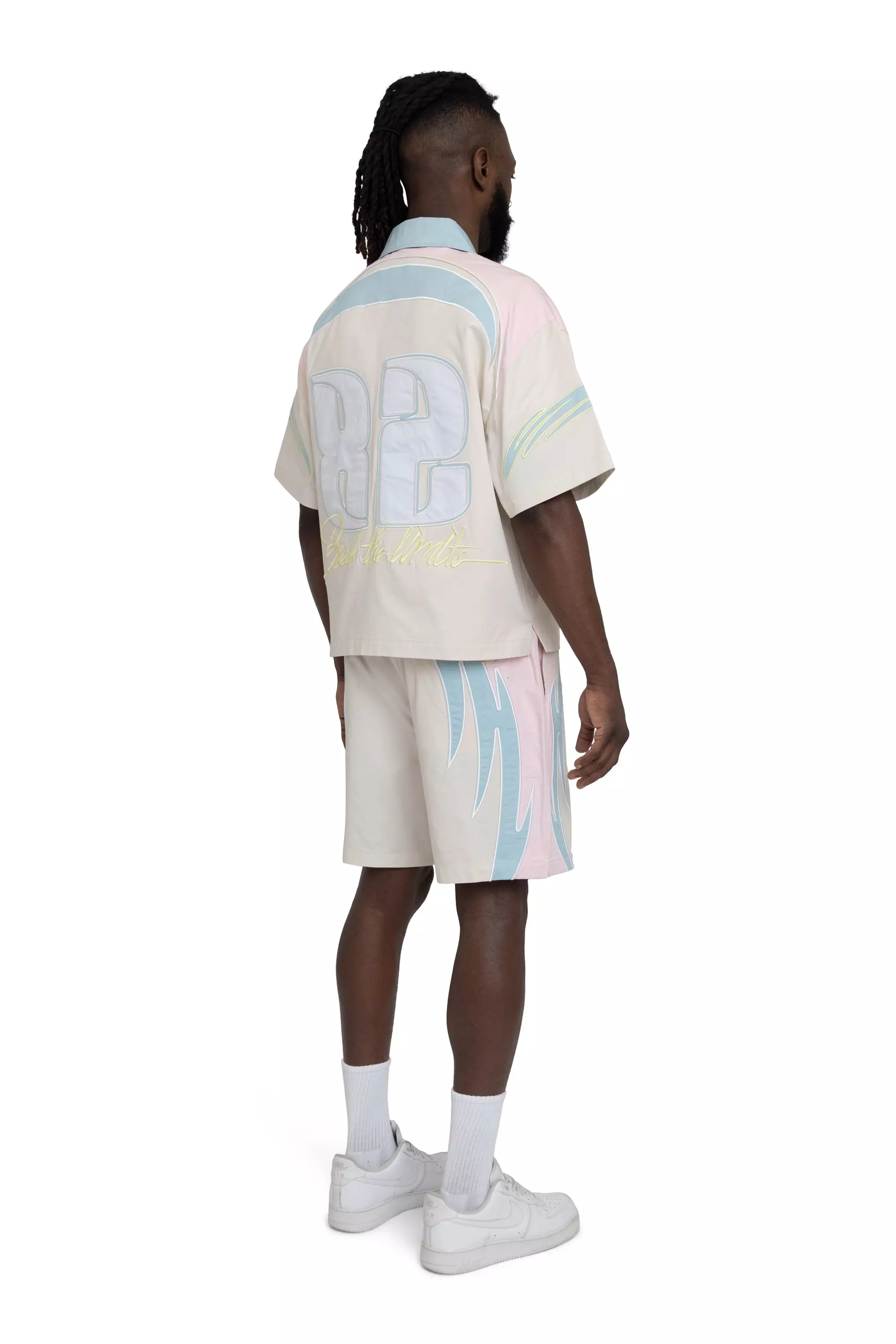 Smoke Rise Men's Seize The Moment Woven Shorts - Pink - PINK