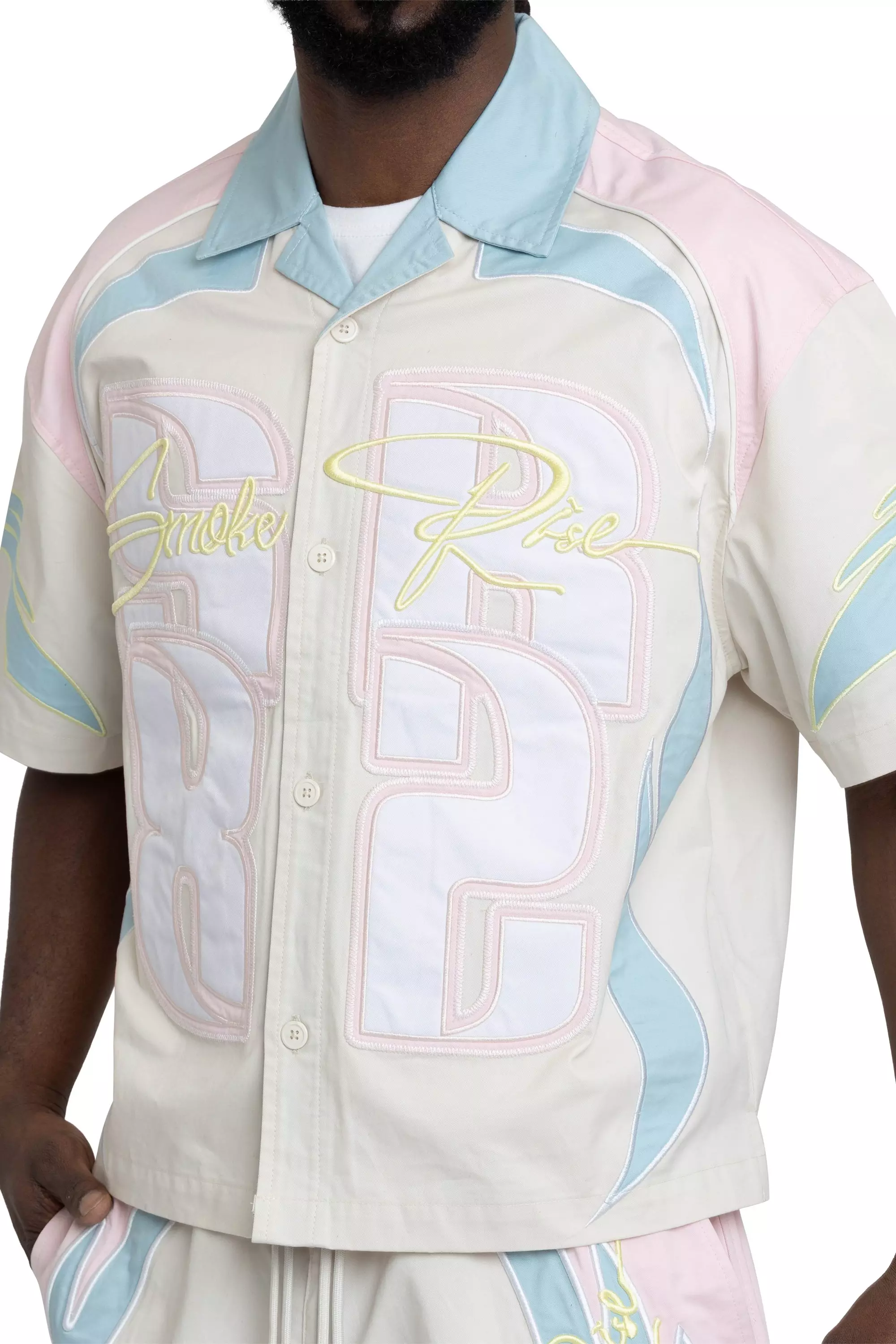 Smoke Rise Men's Seize The Moment Shirt - Pink - PINK