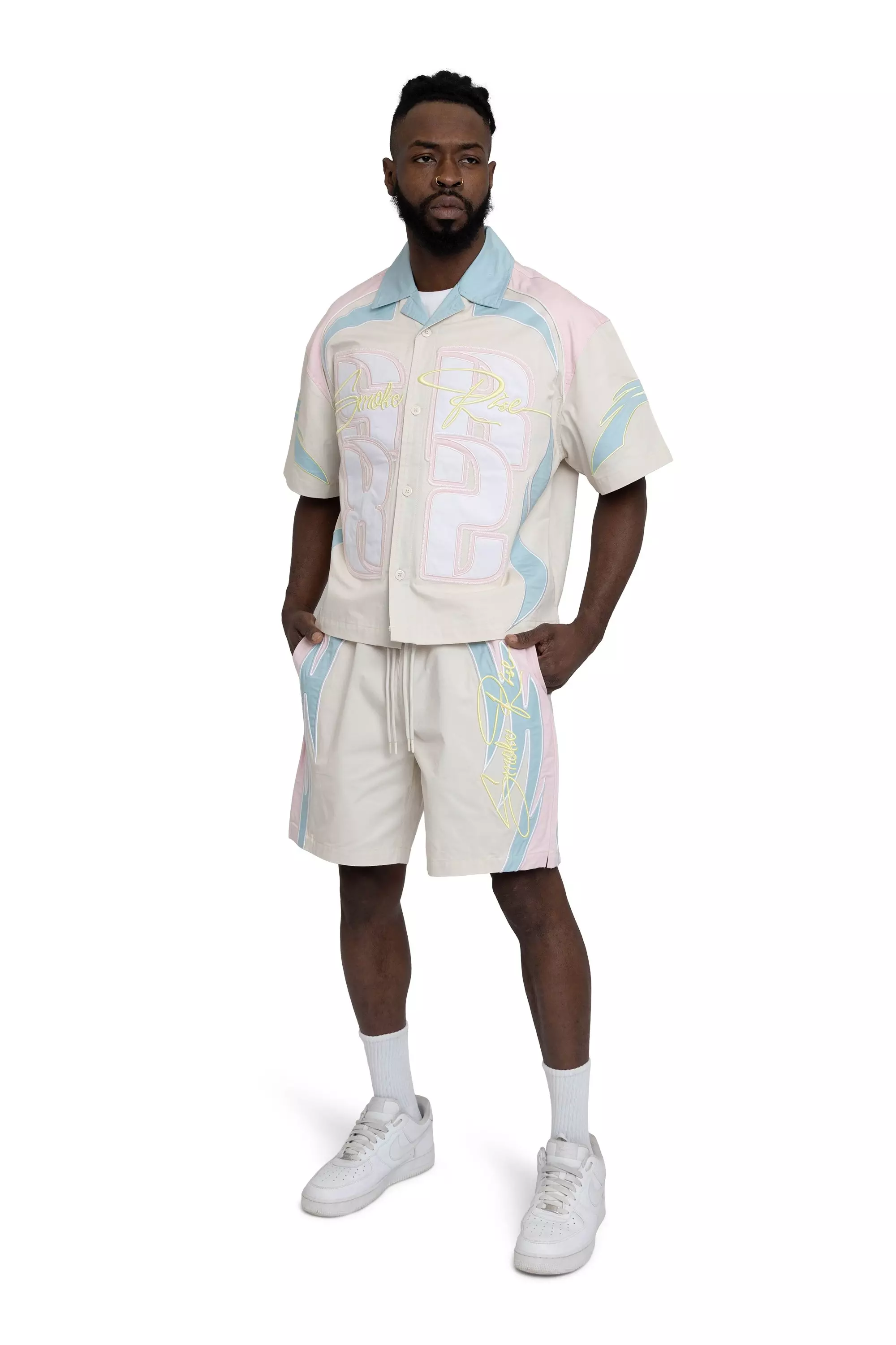 Smoke Rise Men's Seize The Moment Shirt - Pink - PINK