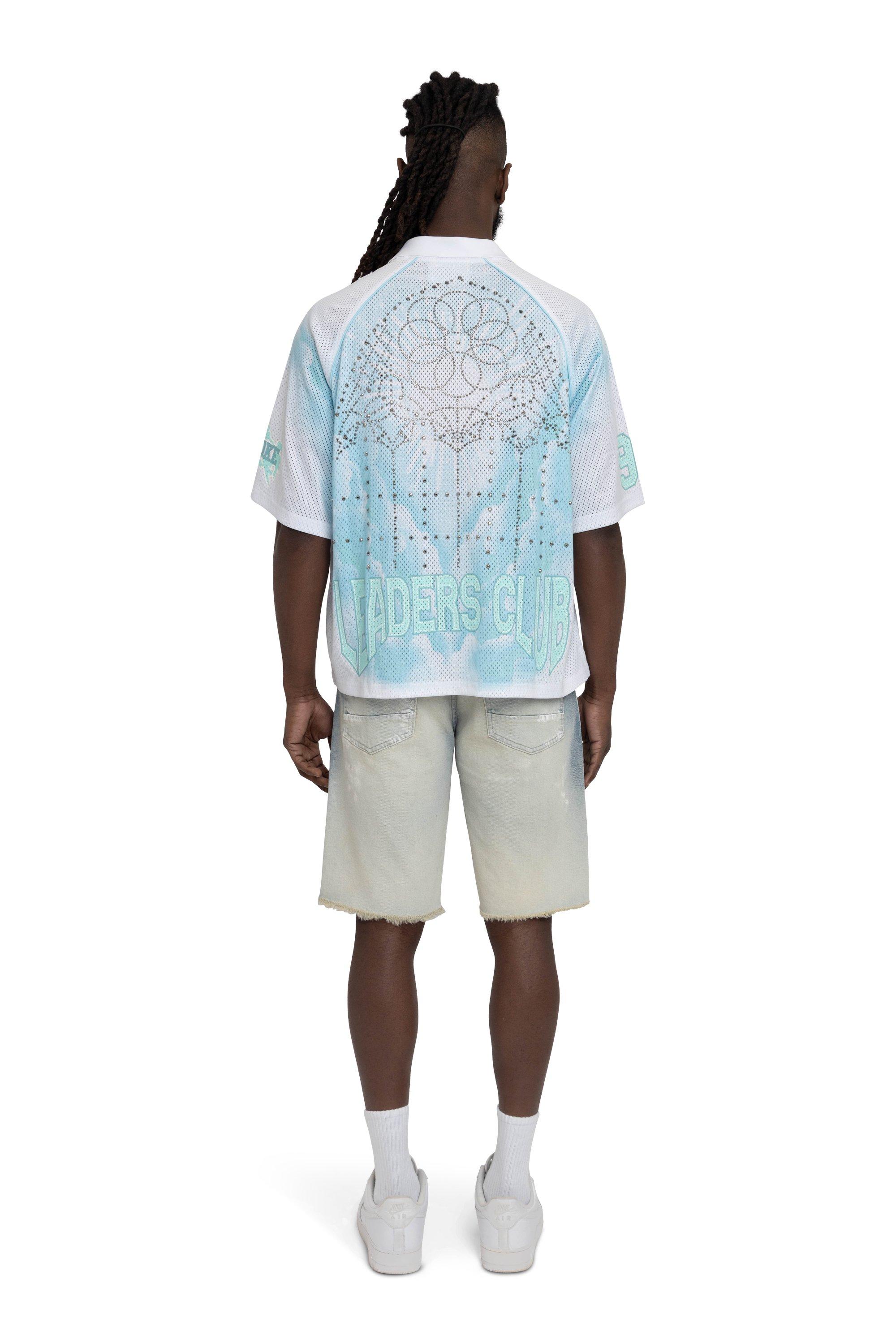 Smoke Rise Men's World Class Mesh Polo - Mint - MINT Thumbnail View 6