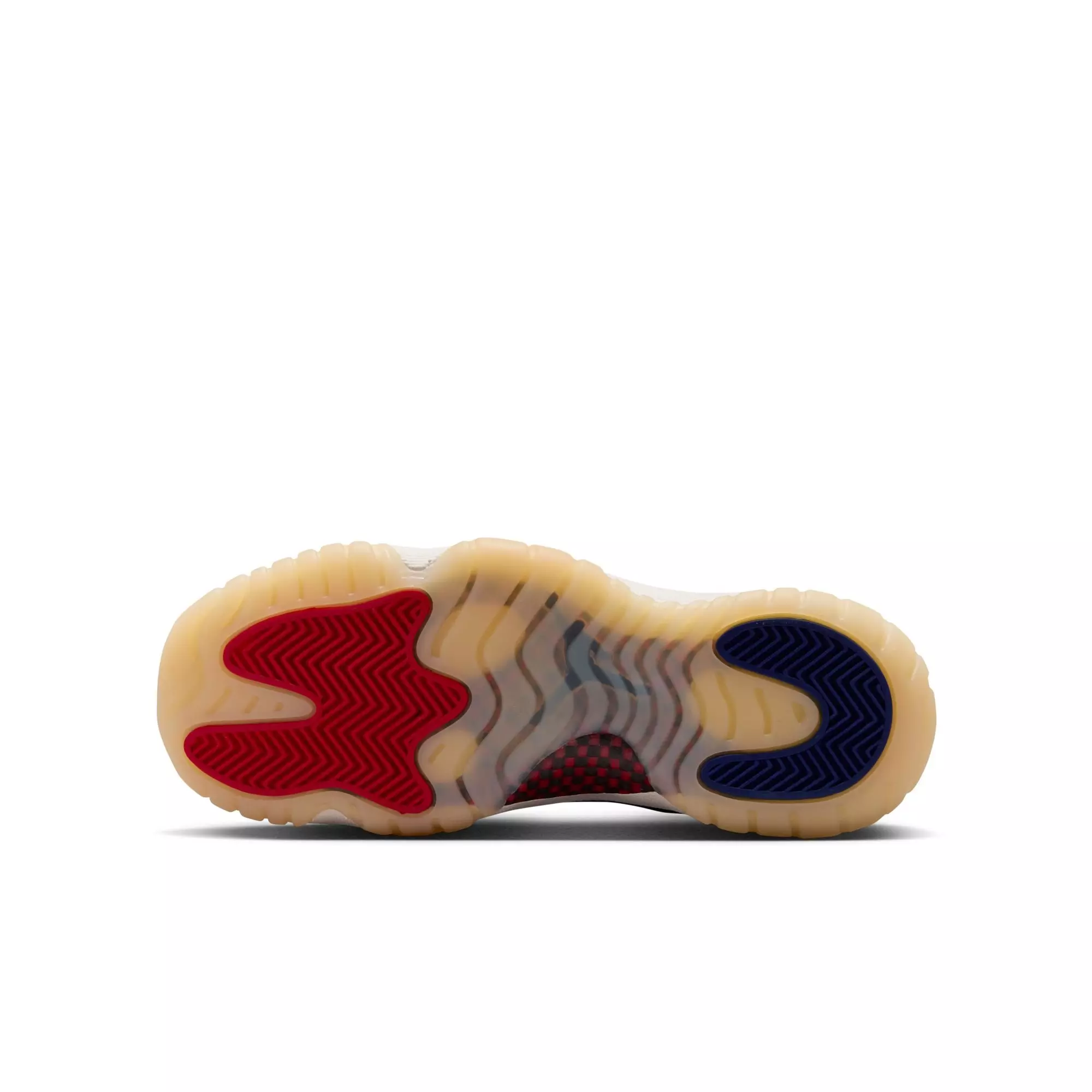 Jordan 11 Retro "Rare Air" Grade School Kids' Shoe - DEEP ROYAL BLUE/FIRE RED/SAIL