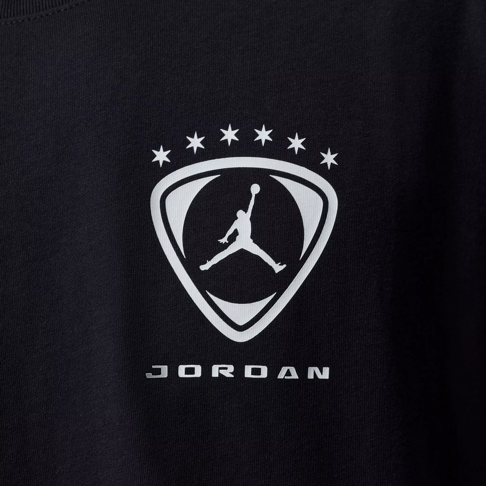 Jordan Men's Brooklyn FC Oversized Graphic Tee - Black - BLACK