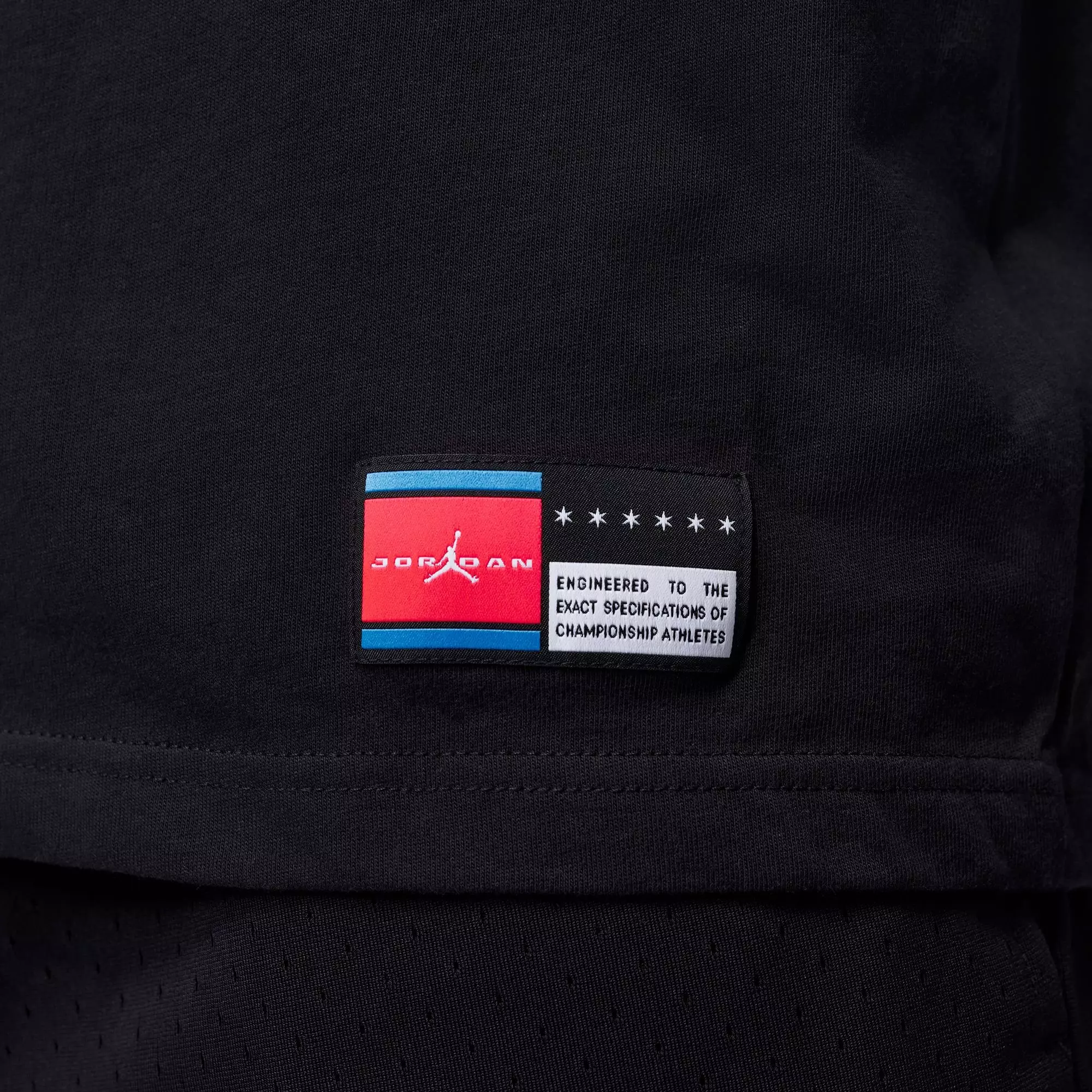 Jordan Men's Brooklyn FC Oversized Graphic Tee - Black - BLACK