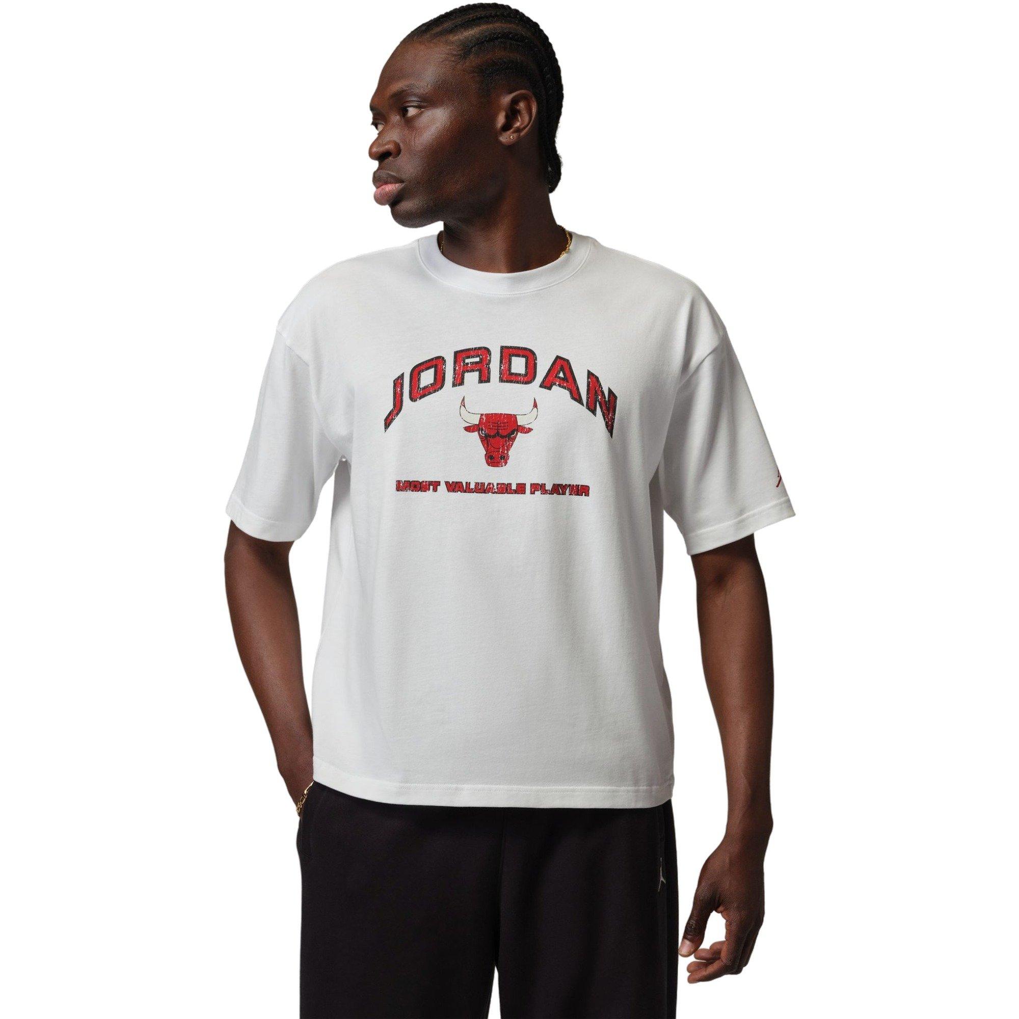 Jordan Men's Flight Essentials Boxy Graphic Tee - WHITE Thumbnail View 1